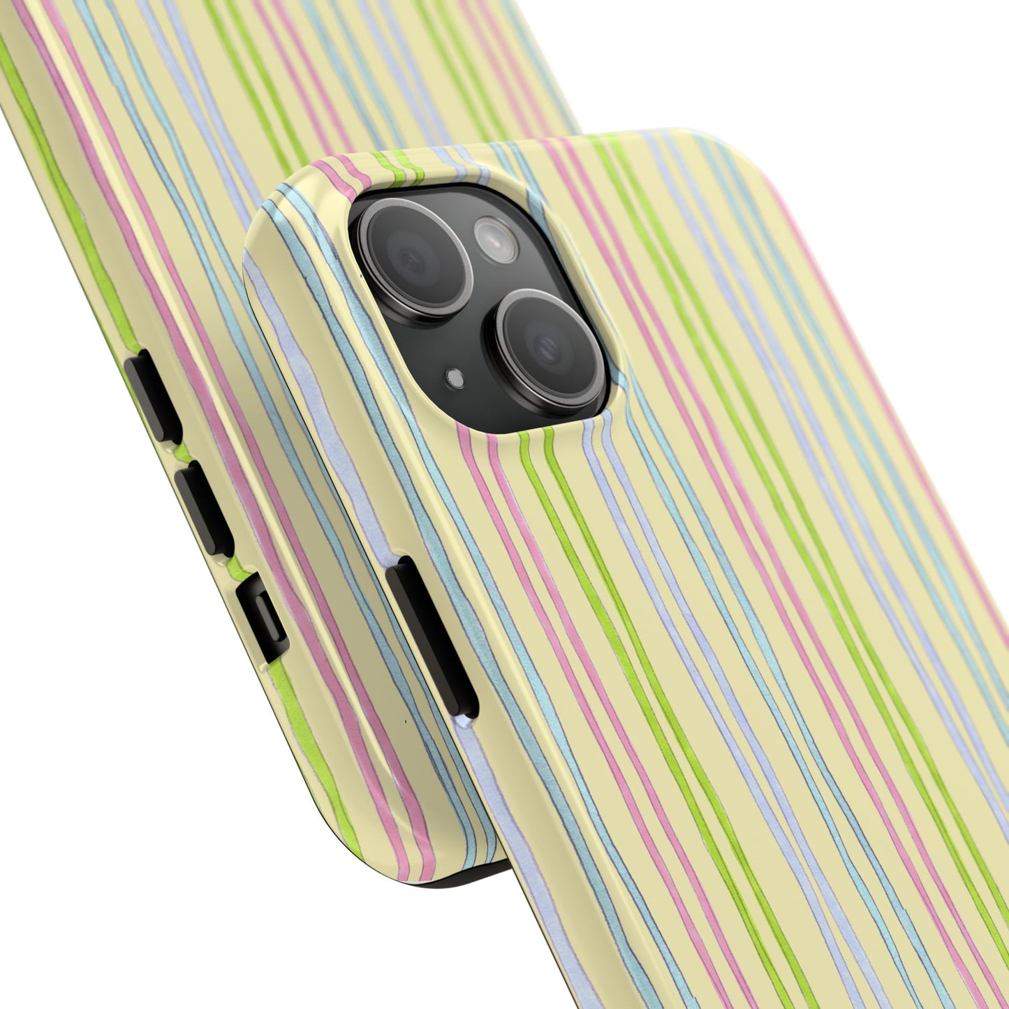 Belle Stripe Yellow Phone Case
