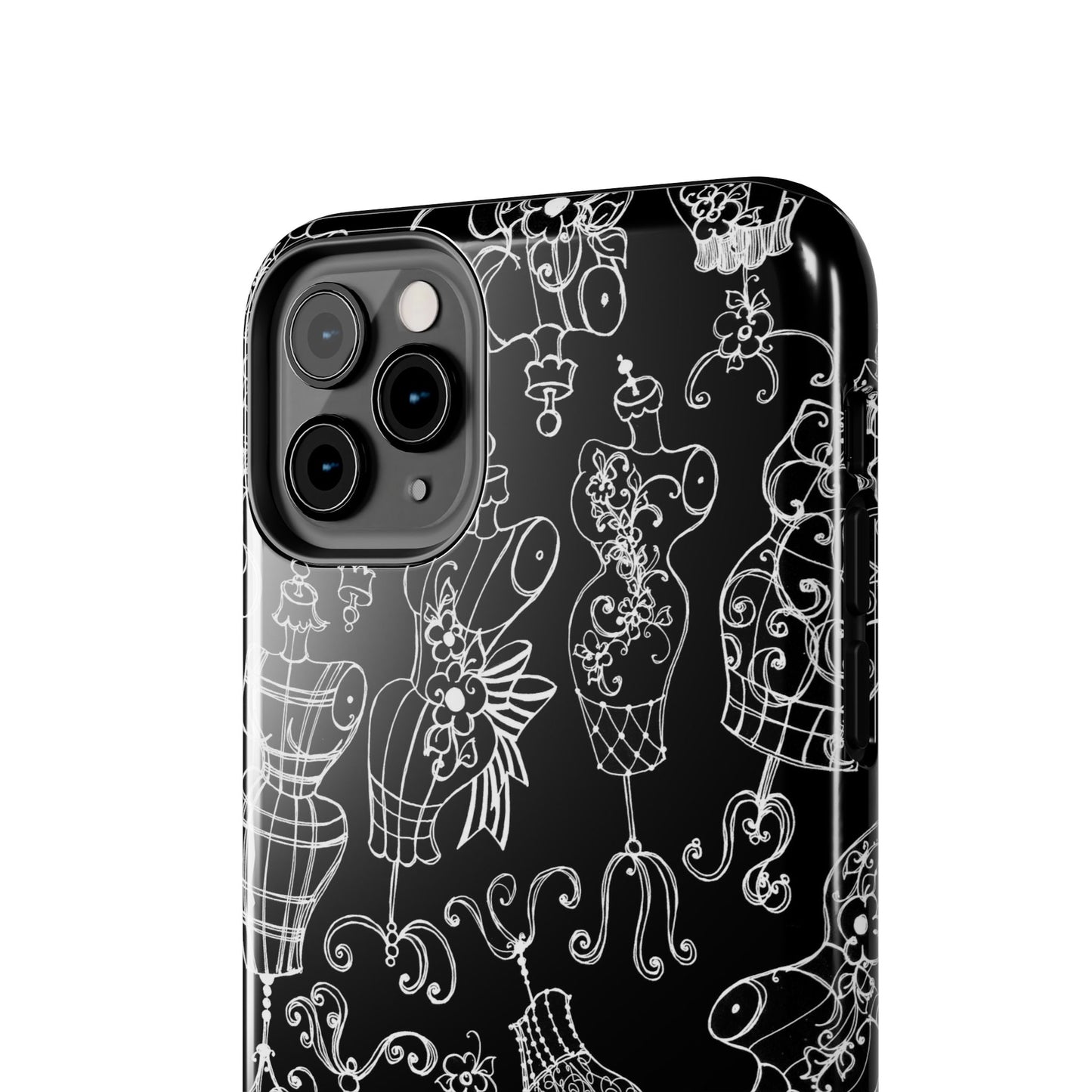 Mannequinique Black / White Phone Case