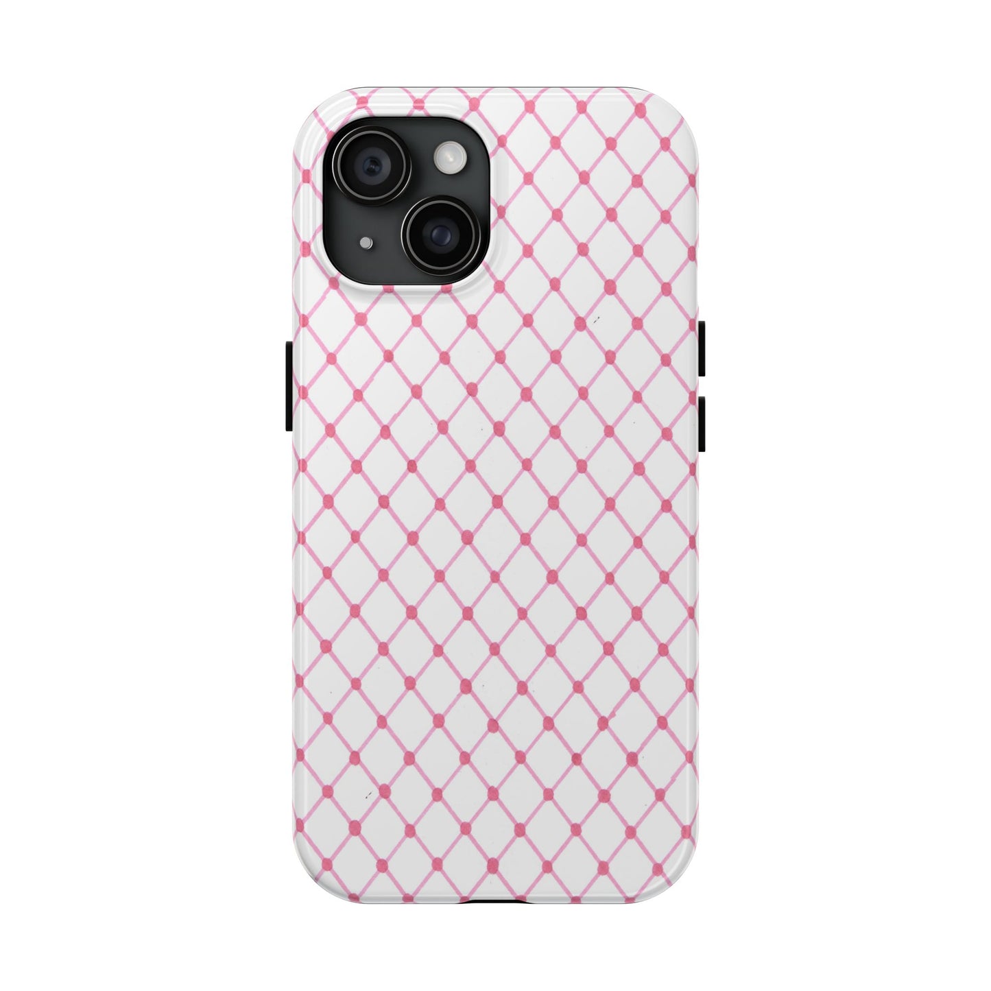 Diamond White / Pink Phone Case