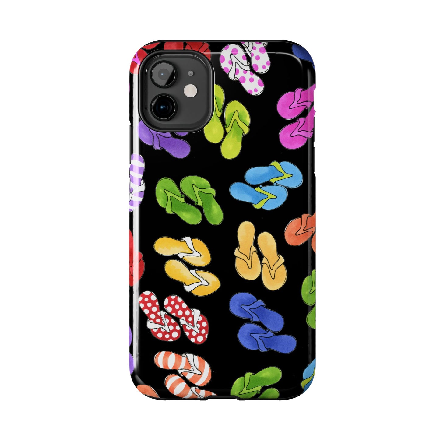 Fun Flops Black Phone Case