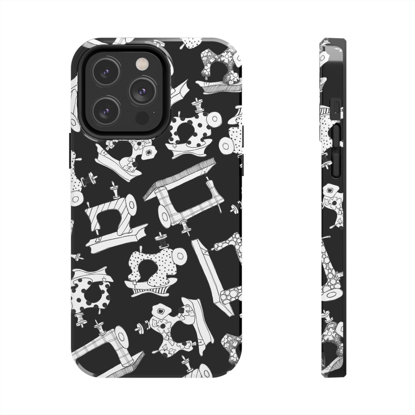 Sew Essential Black Phone Case