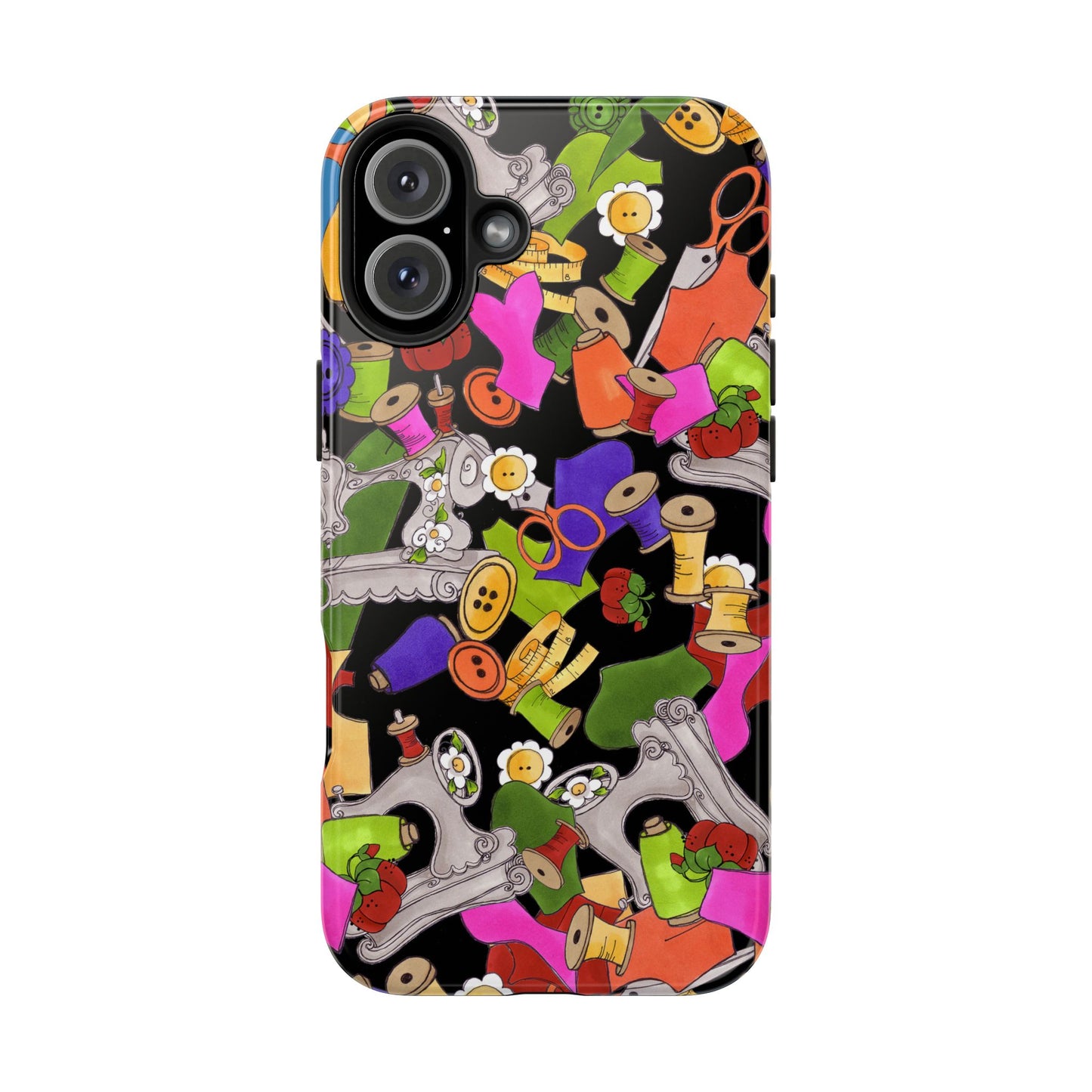 Kaleidasew Black Phone Case