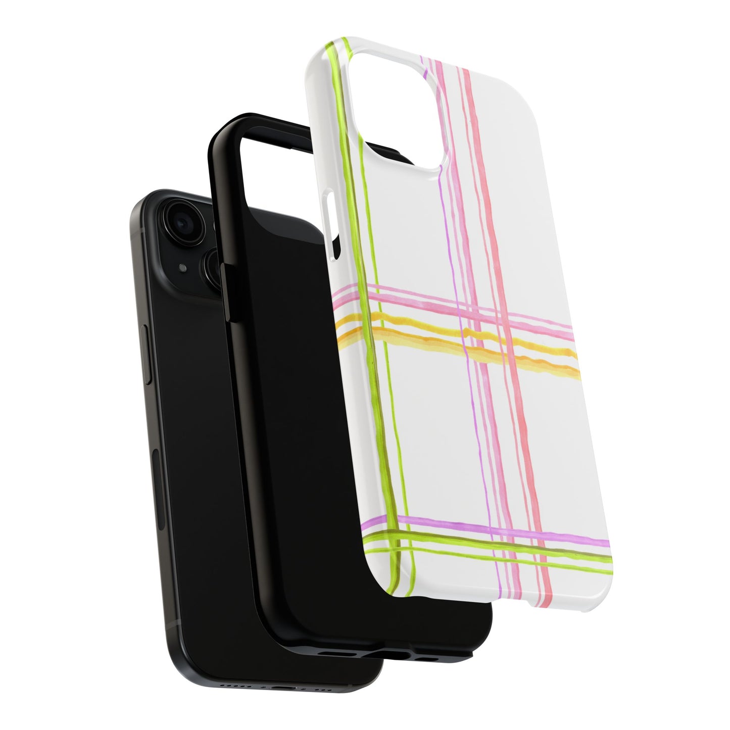 Cupcake Plaid Phone Case