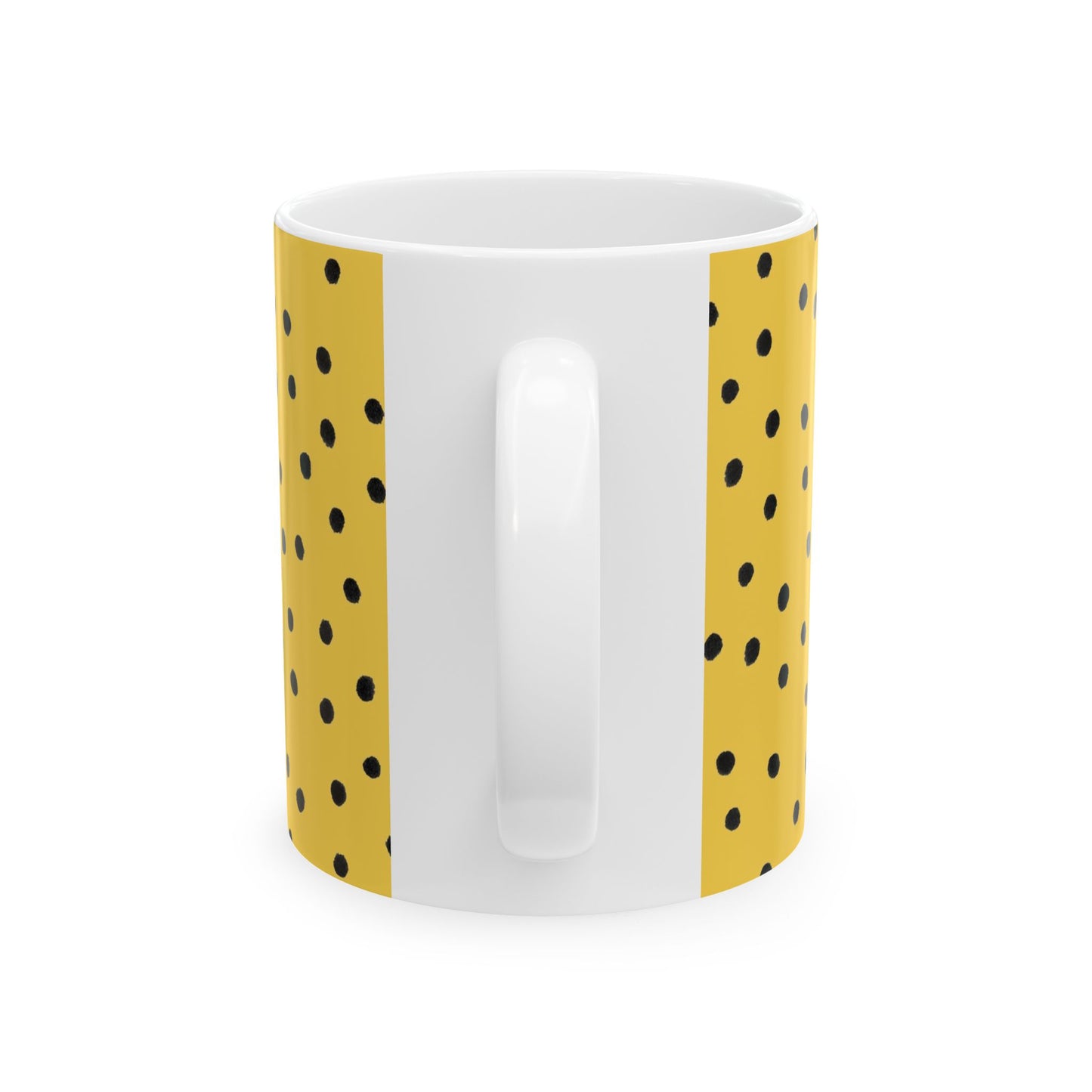 Dinky Dots Yellow / Black Cup