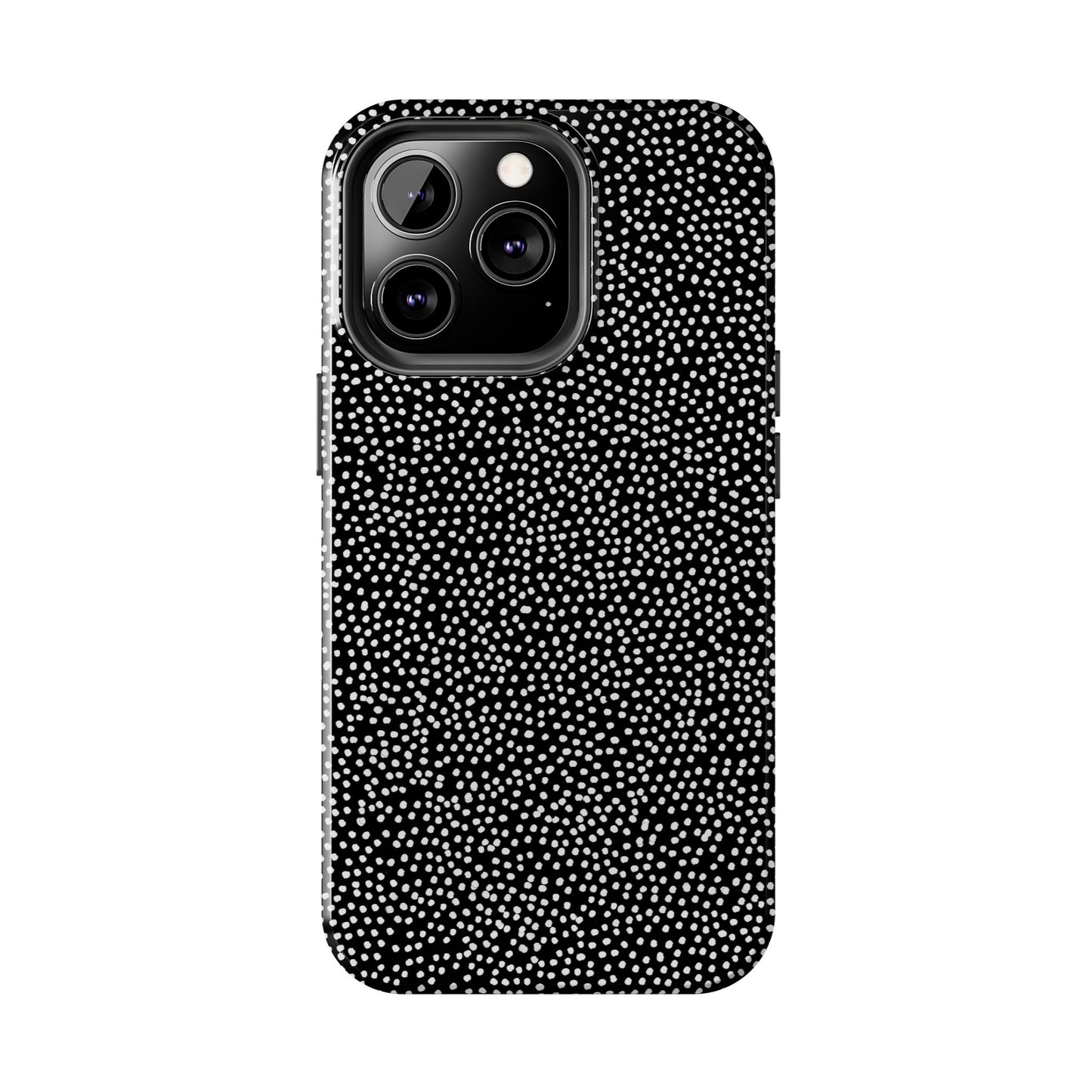Baby Dots Black / White Phone Case