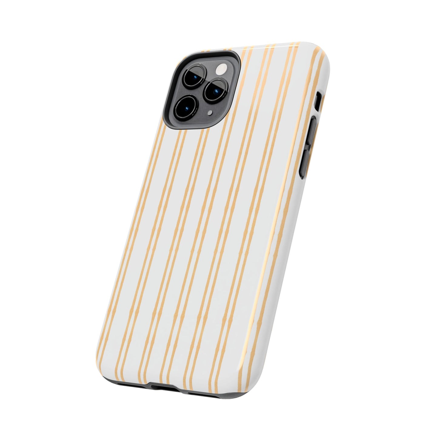 Double Stripe Yellow Phone Case