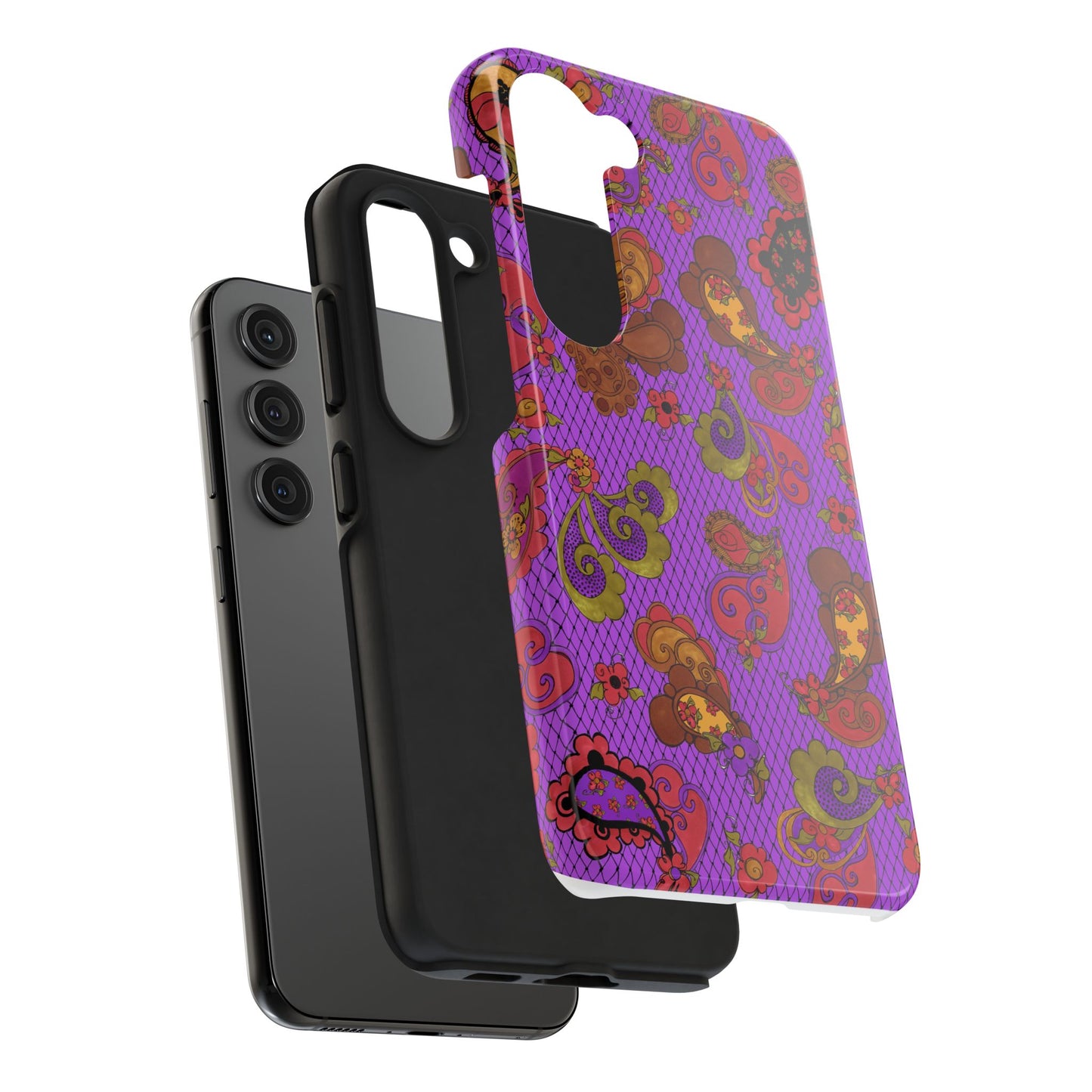 Posie Paisley Purple Phone Case