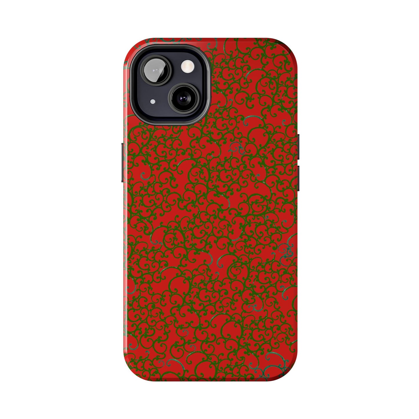 Scrollie Red / Green Phone Case