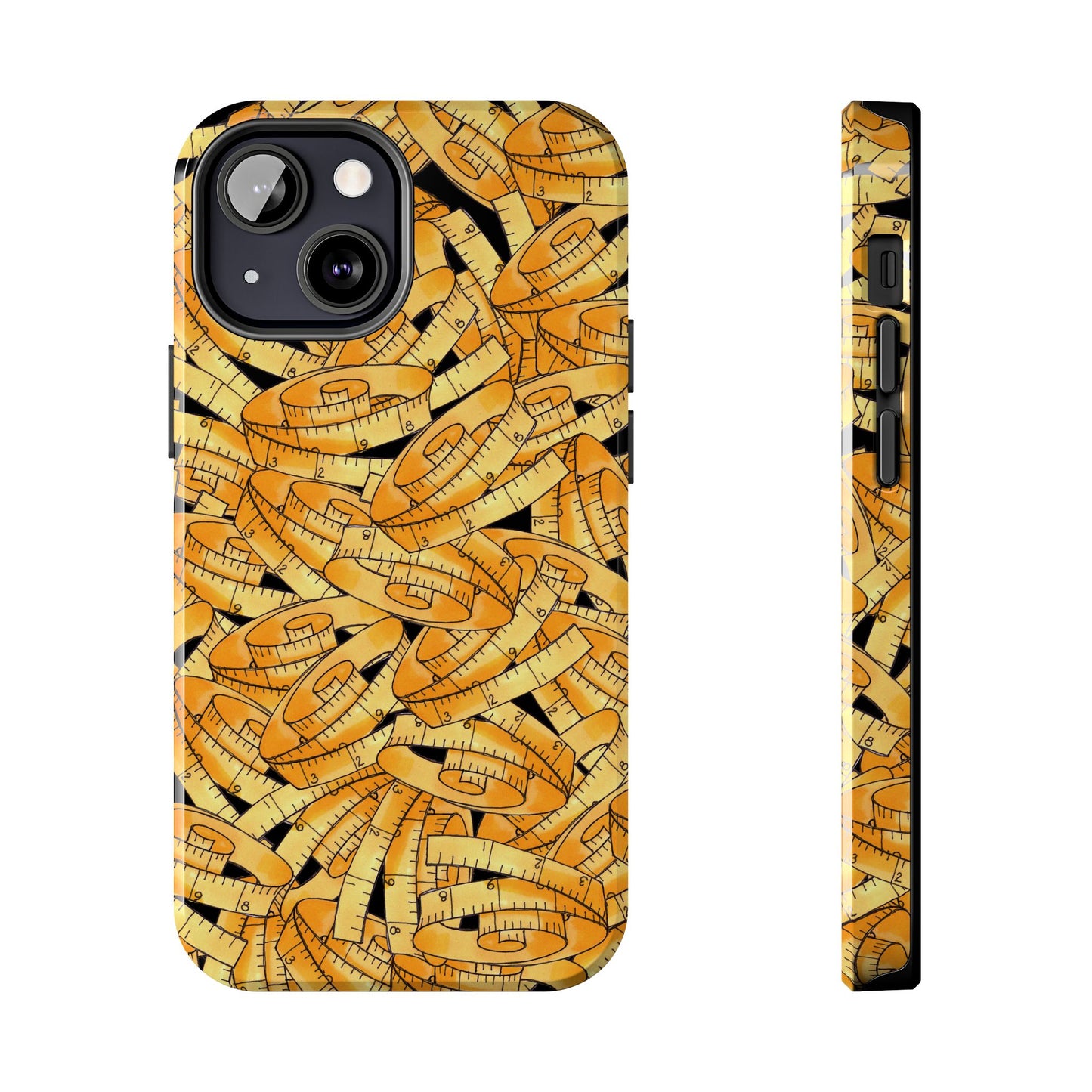 Tape Storm Black / Yellow Phone Case