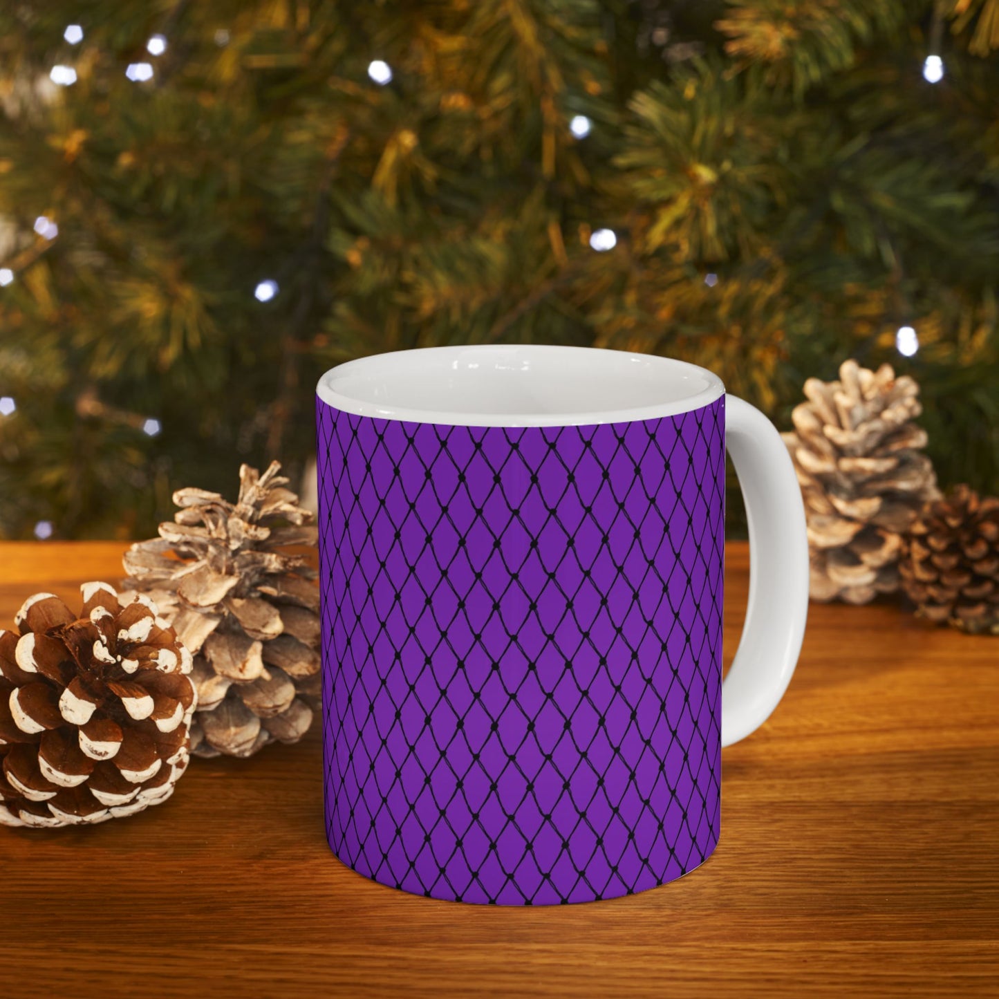 Fishnet Purple Cup