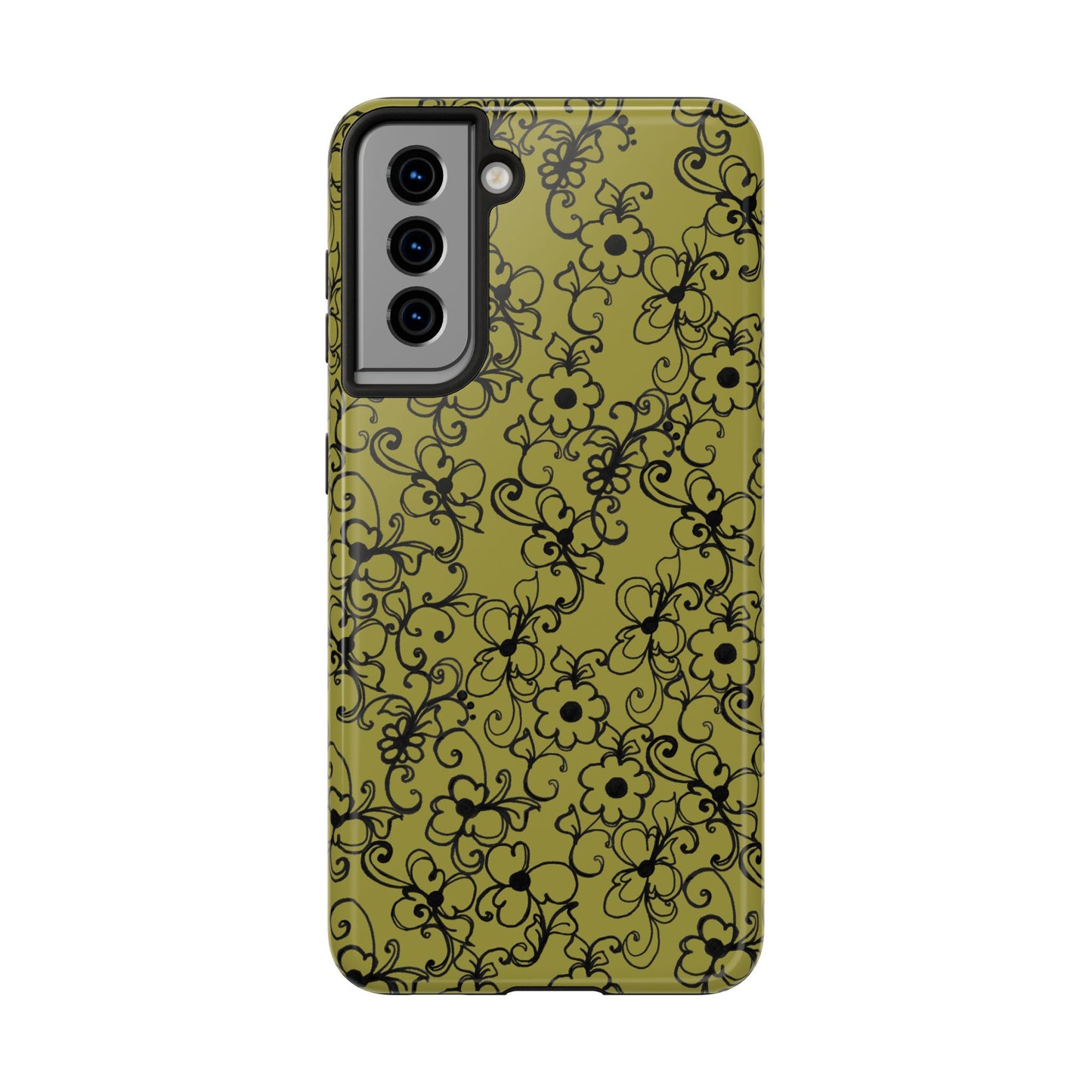 Daisy Jungle Green Phone Case