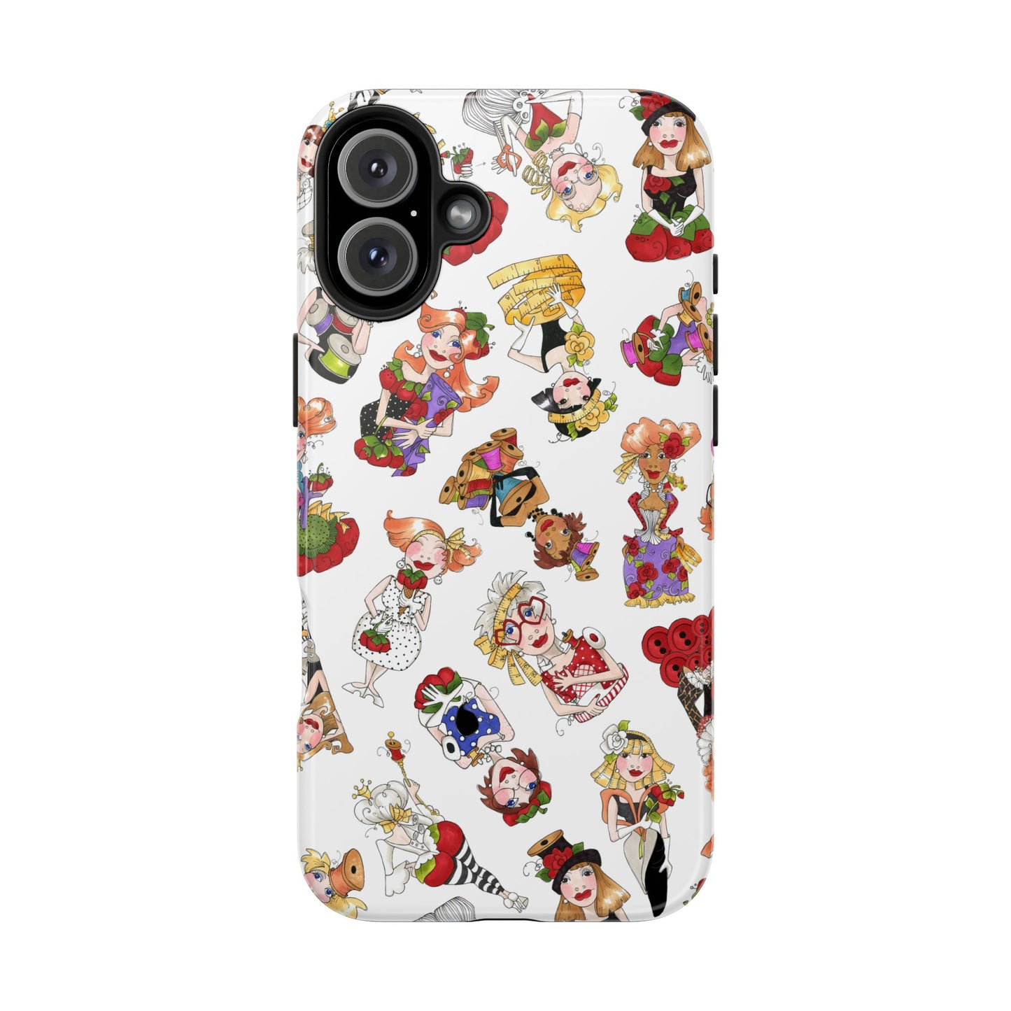 Curious Toss White Phone Case