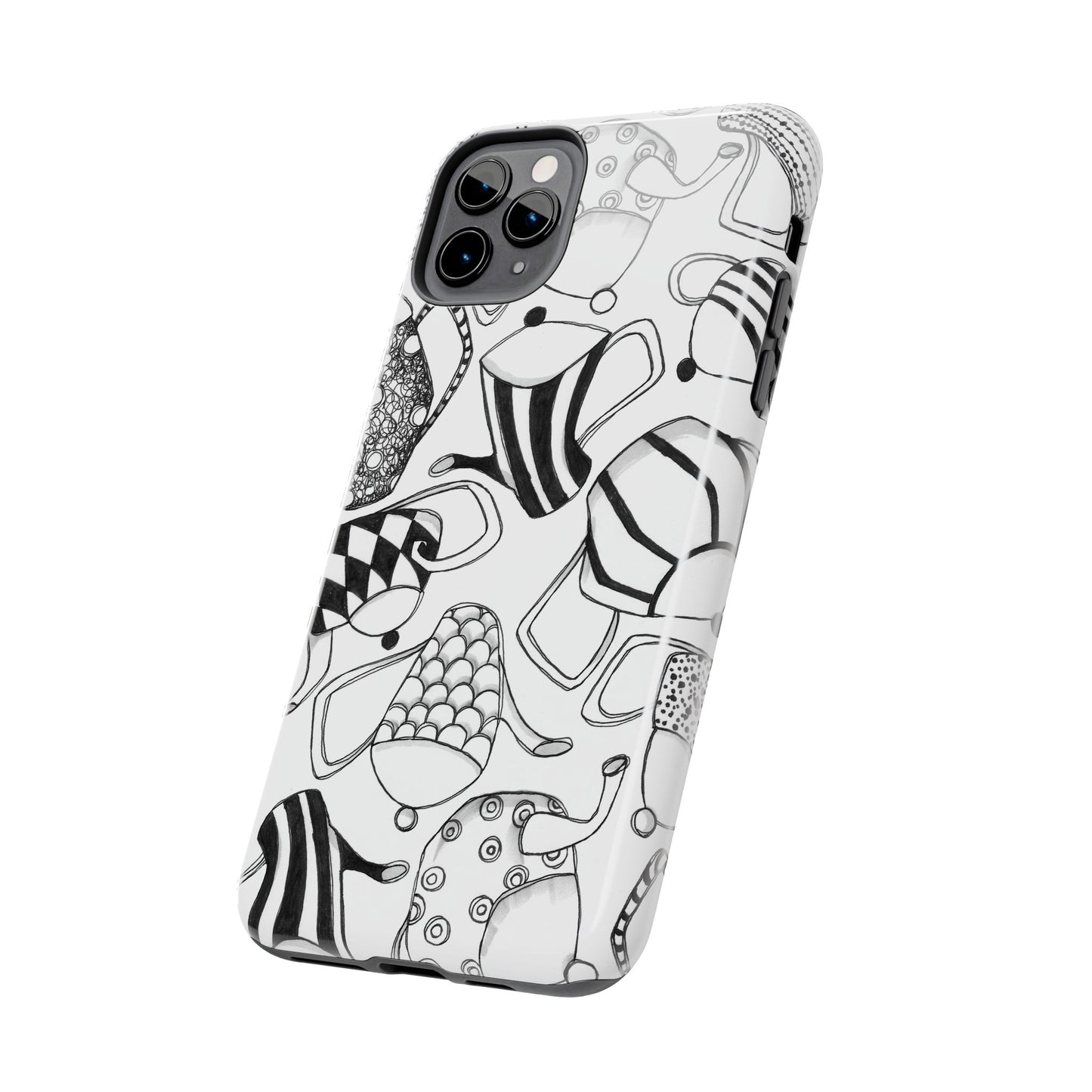 Coffee, Tea Anyone? White Phone Case