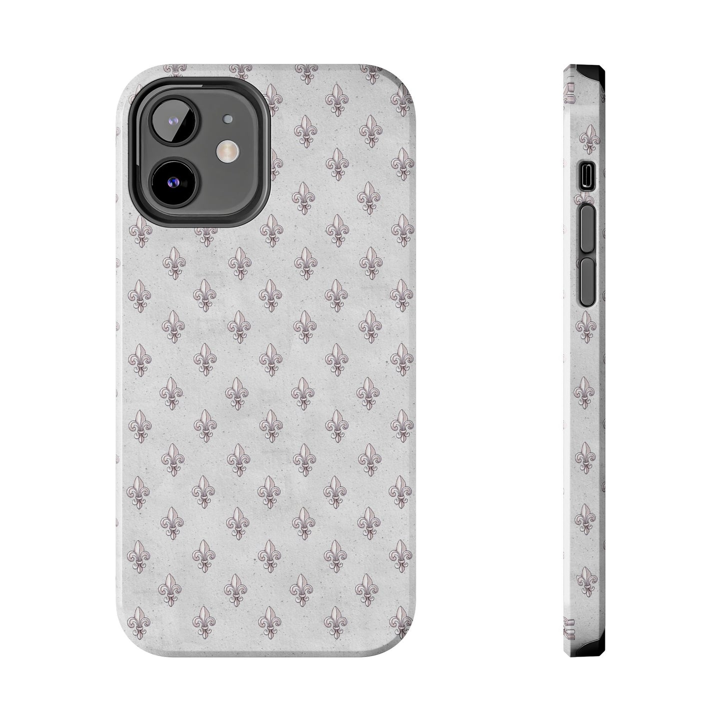 Fleurs Silver Phone Case