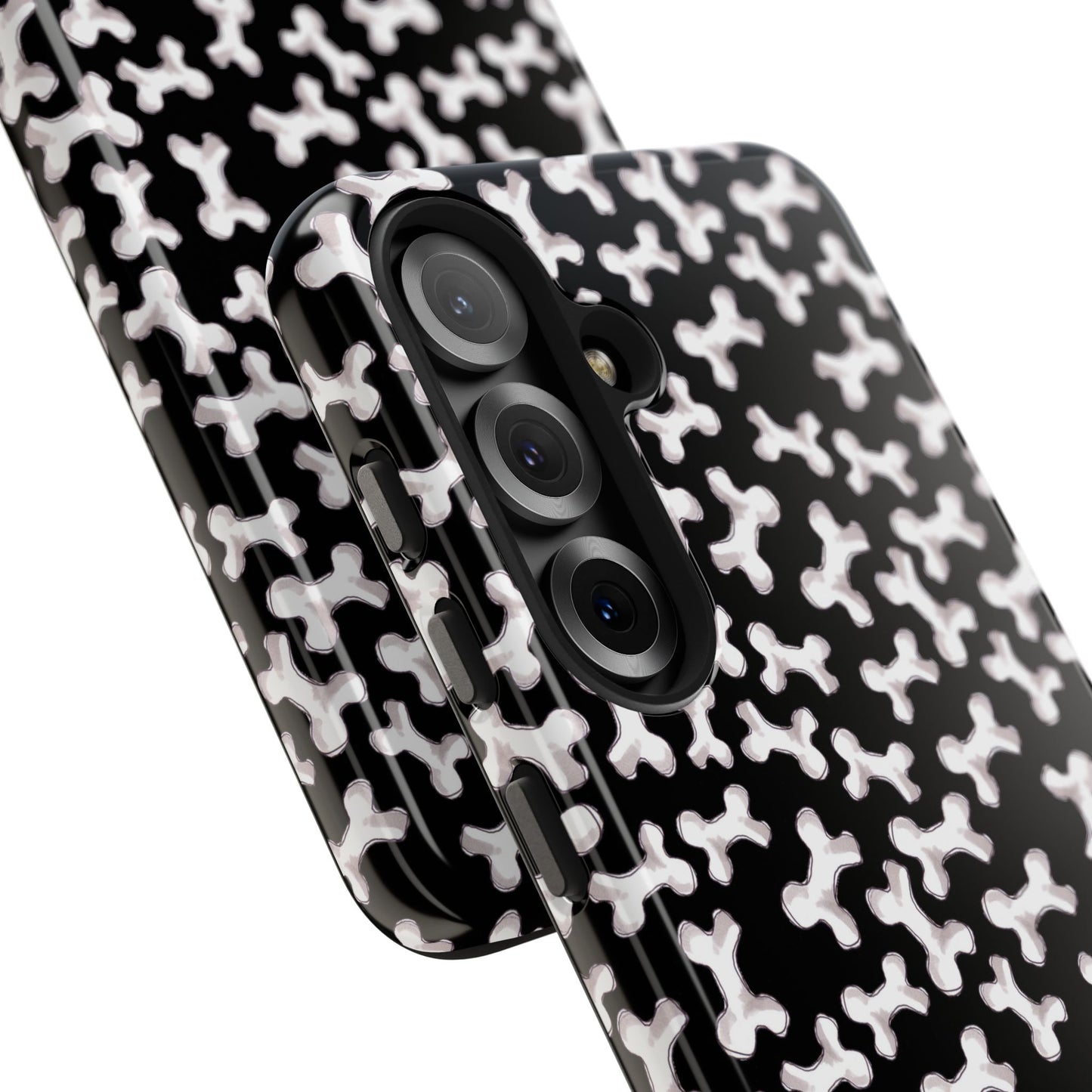 Bones a Lot Black Phone Case