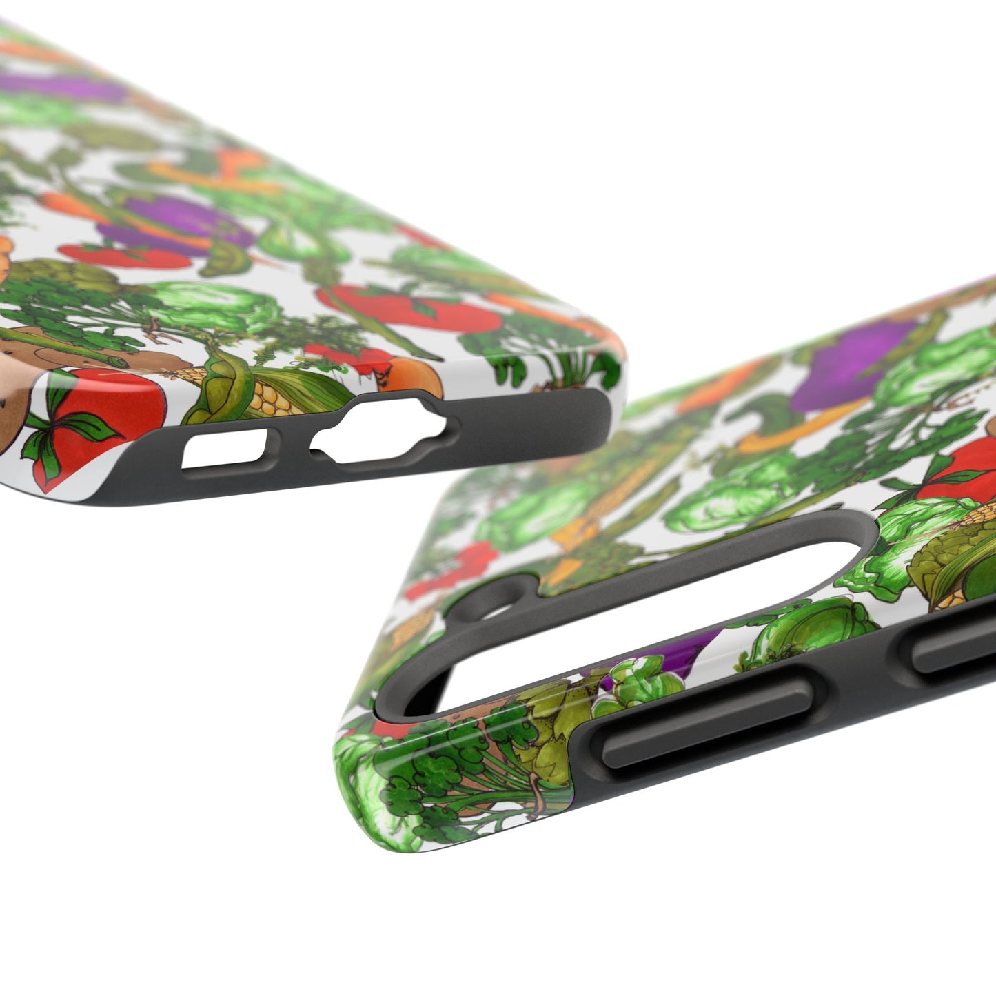 Veggie Jungle White Phone Case
