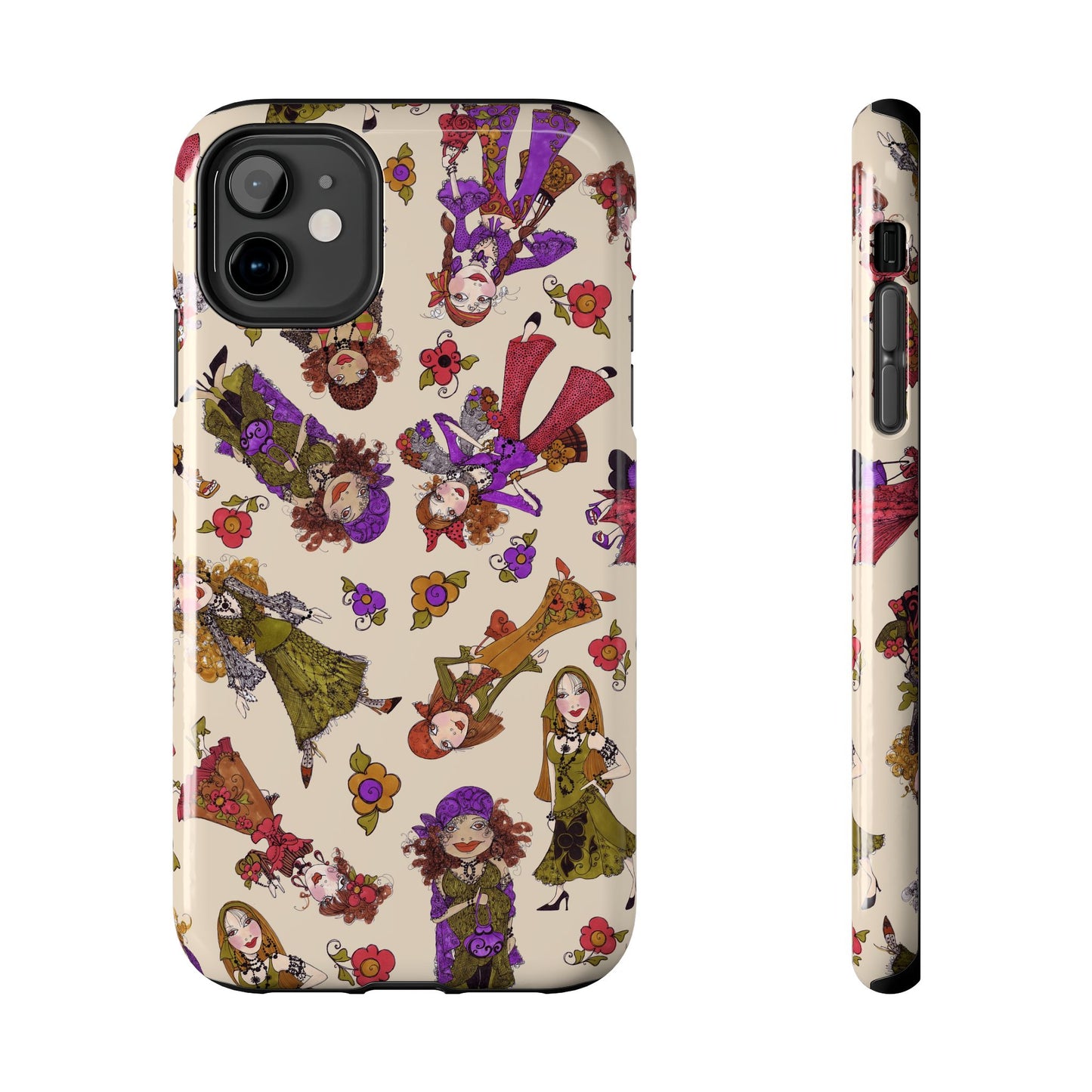 Tossed Gypsies Muslin Phone Case