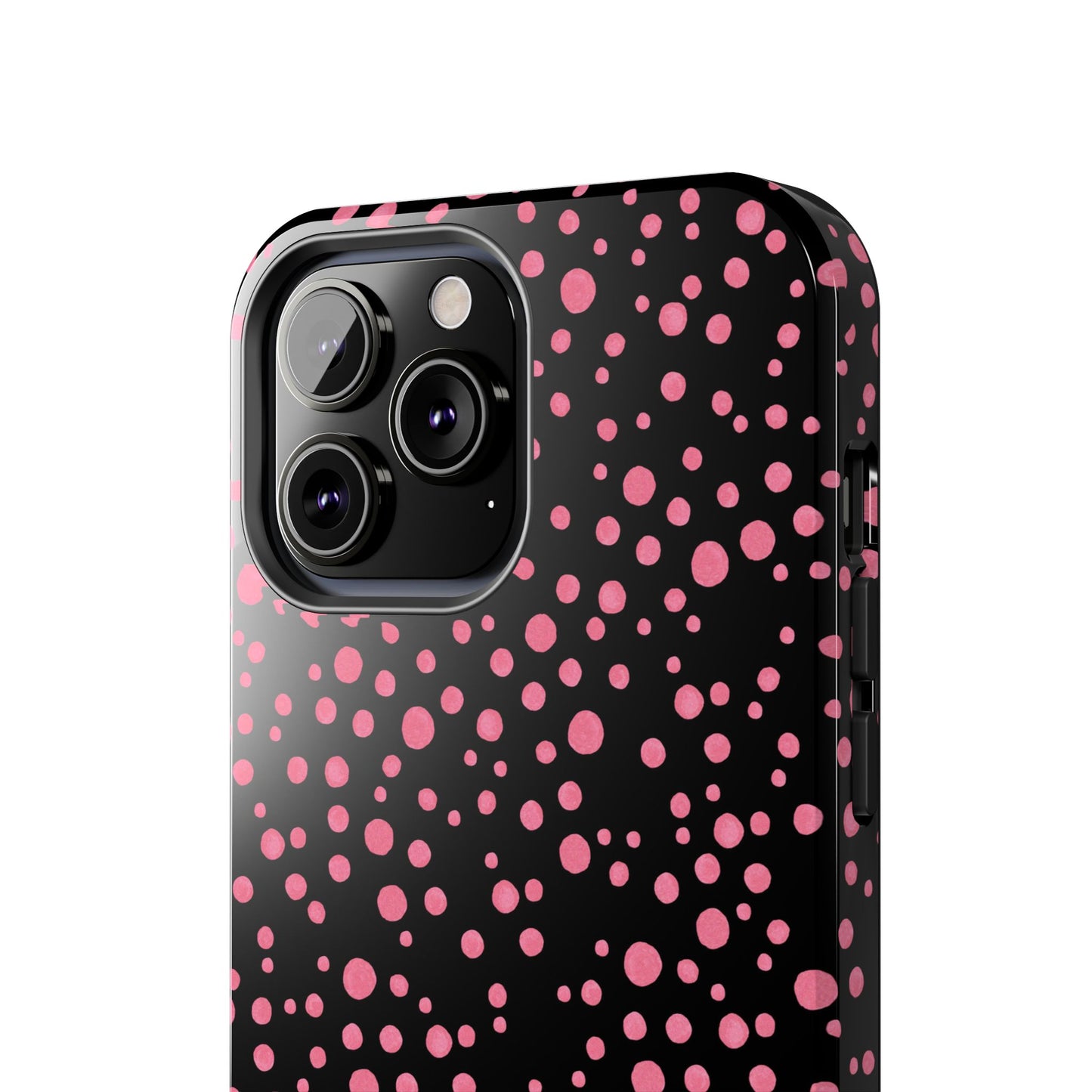 Balloon Dots Black / Pink Phone Case