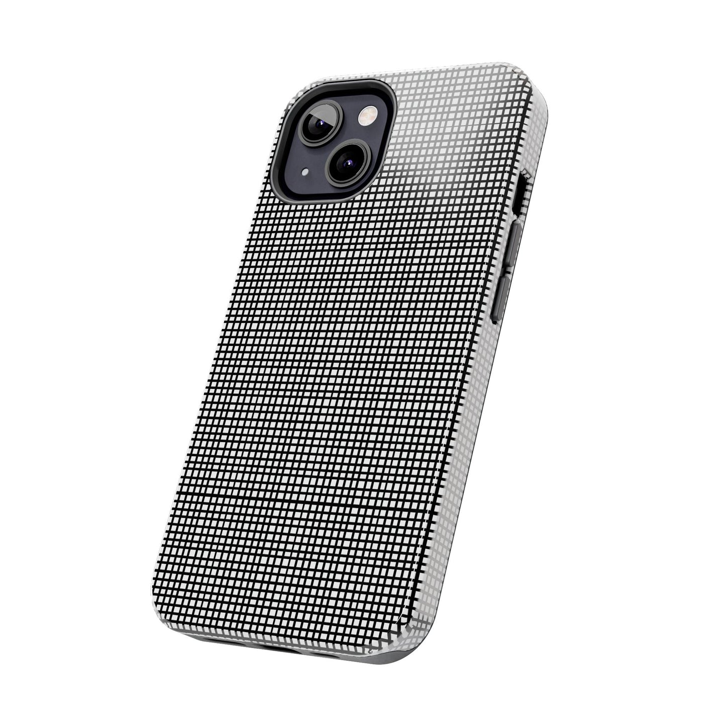 Window Pane White / Black Phone Case