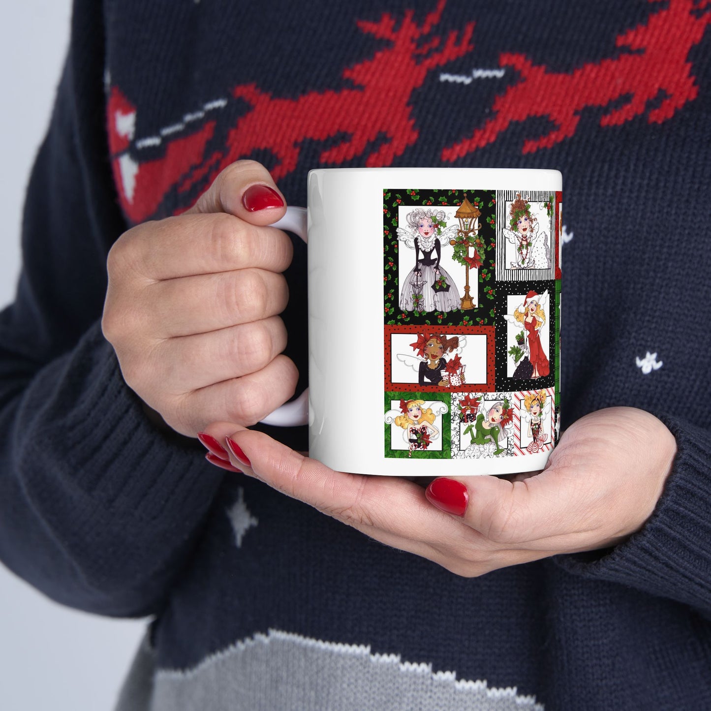 Fairy Merry Christmas Cup