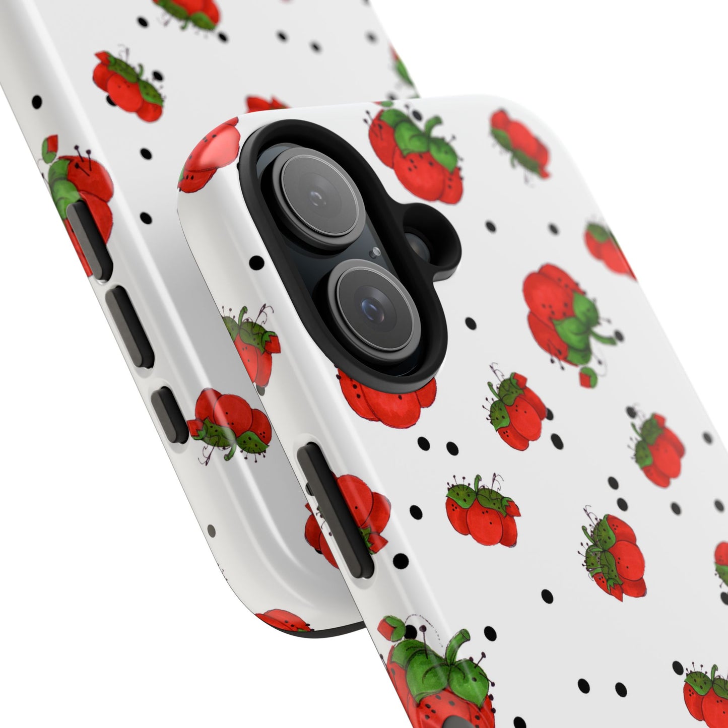 Pin Dots White Phone Case