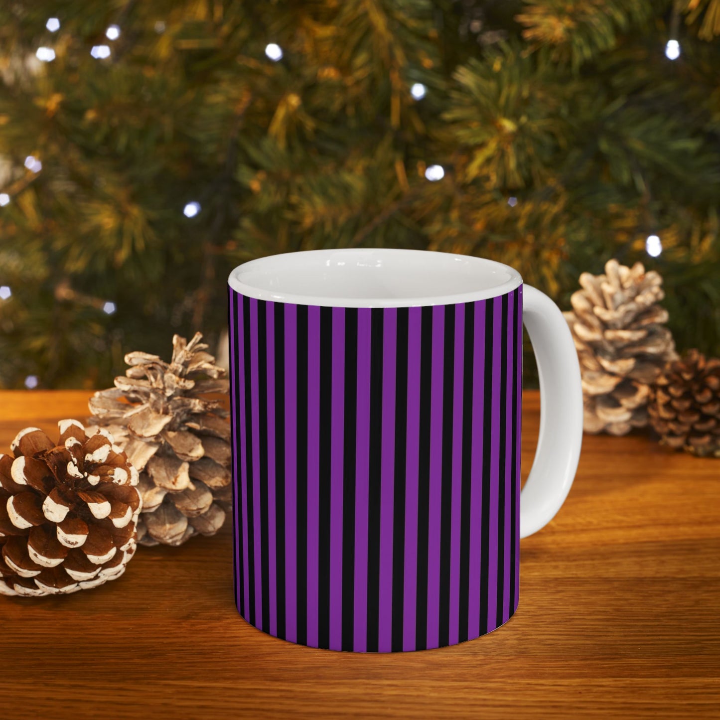 Stripe Purple / Black Cup