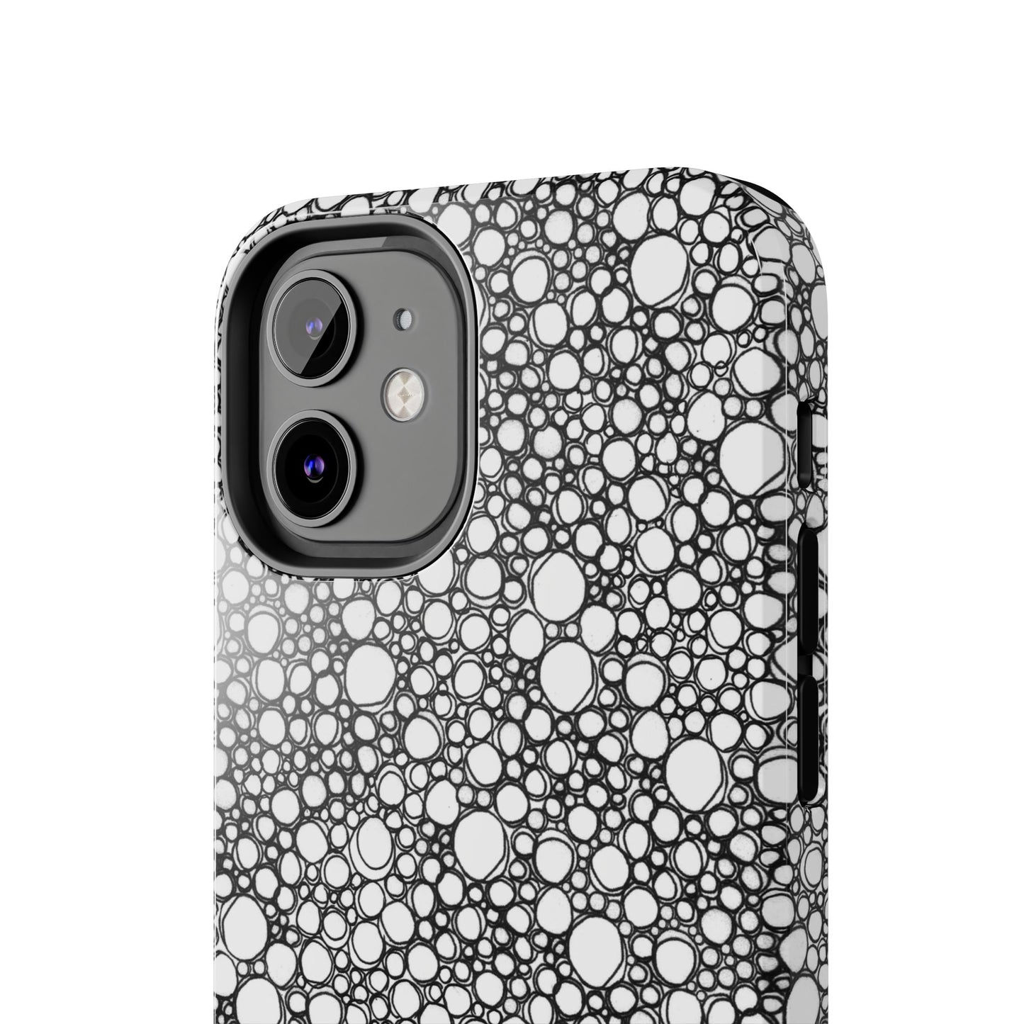 Air Bubbles Black Phone Case
