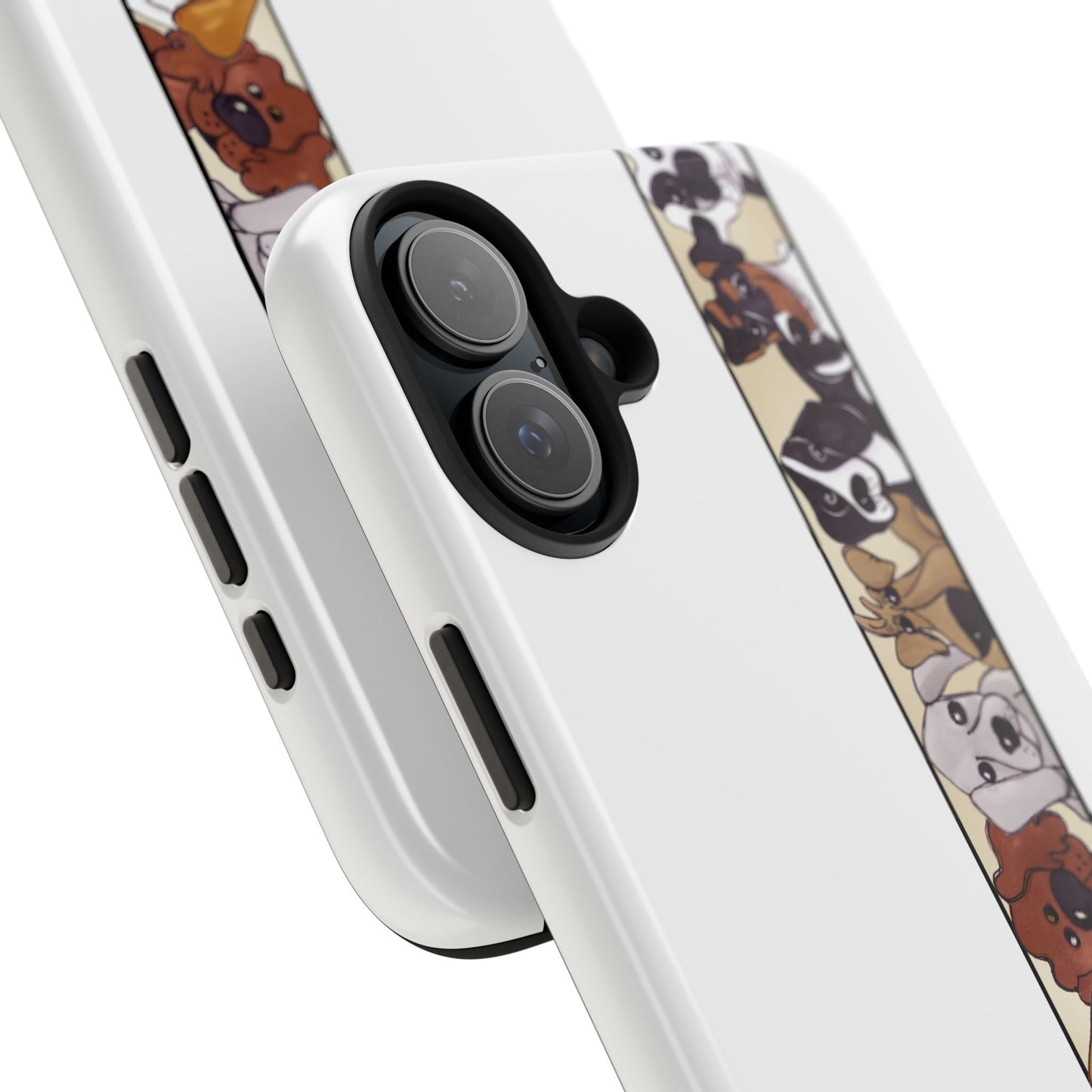 Doggie Delight Border Phone Case