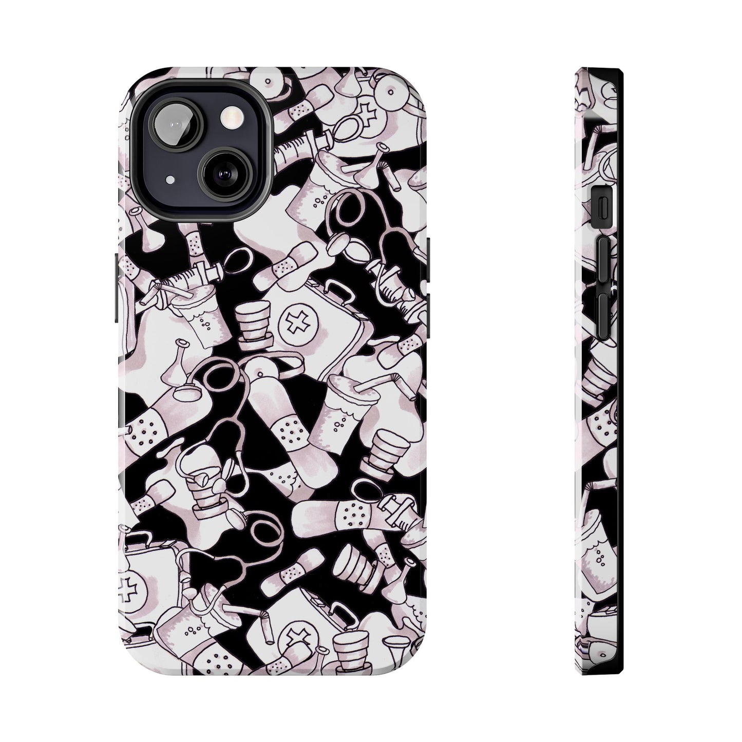 Med Stuff Black Phone Case