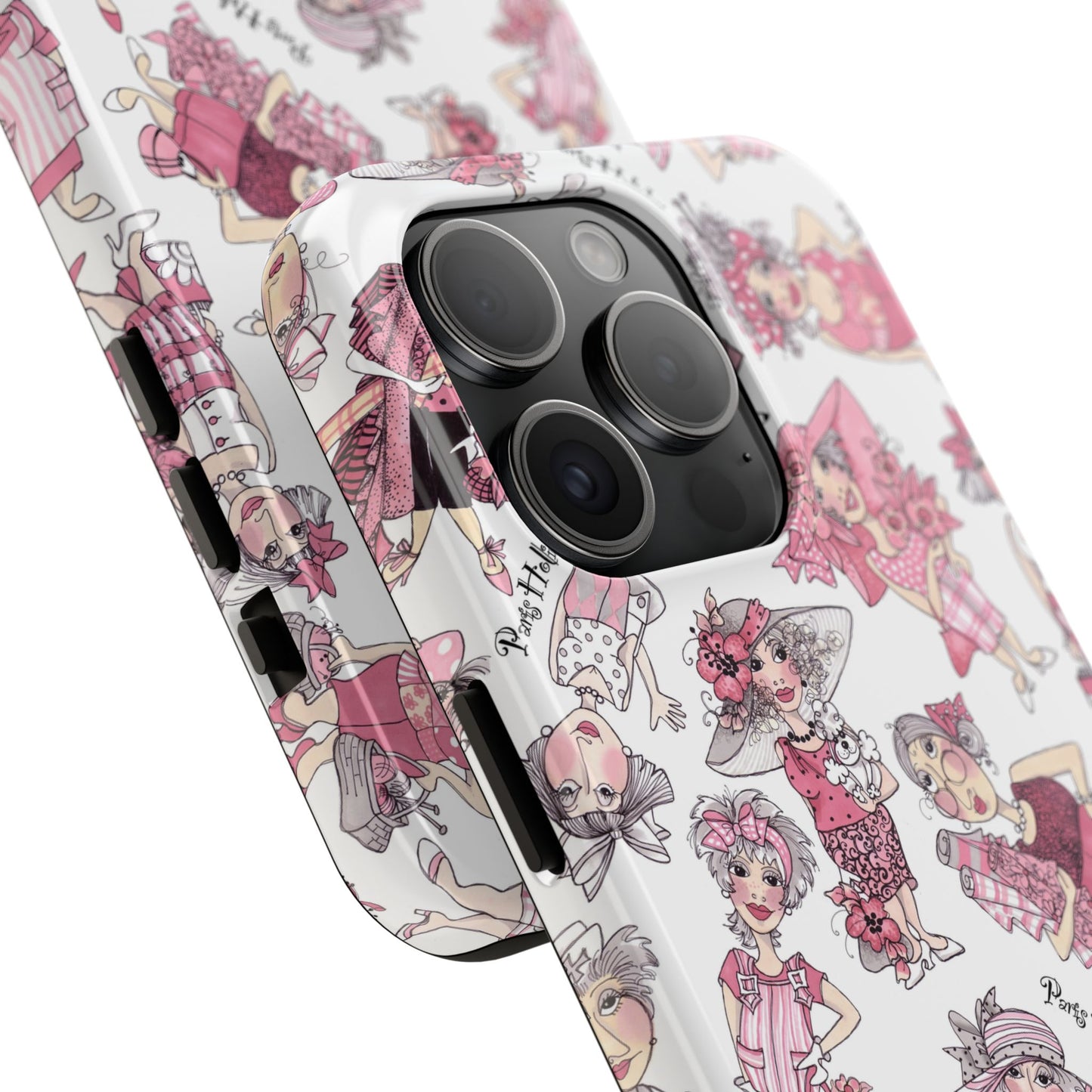 Parisians White Phone Case