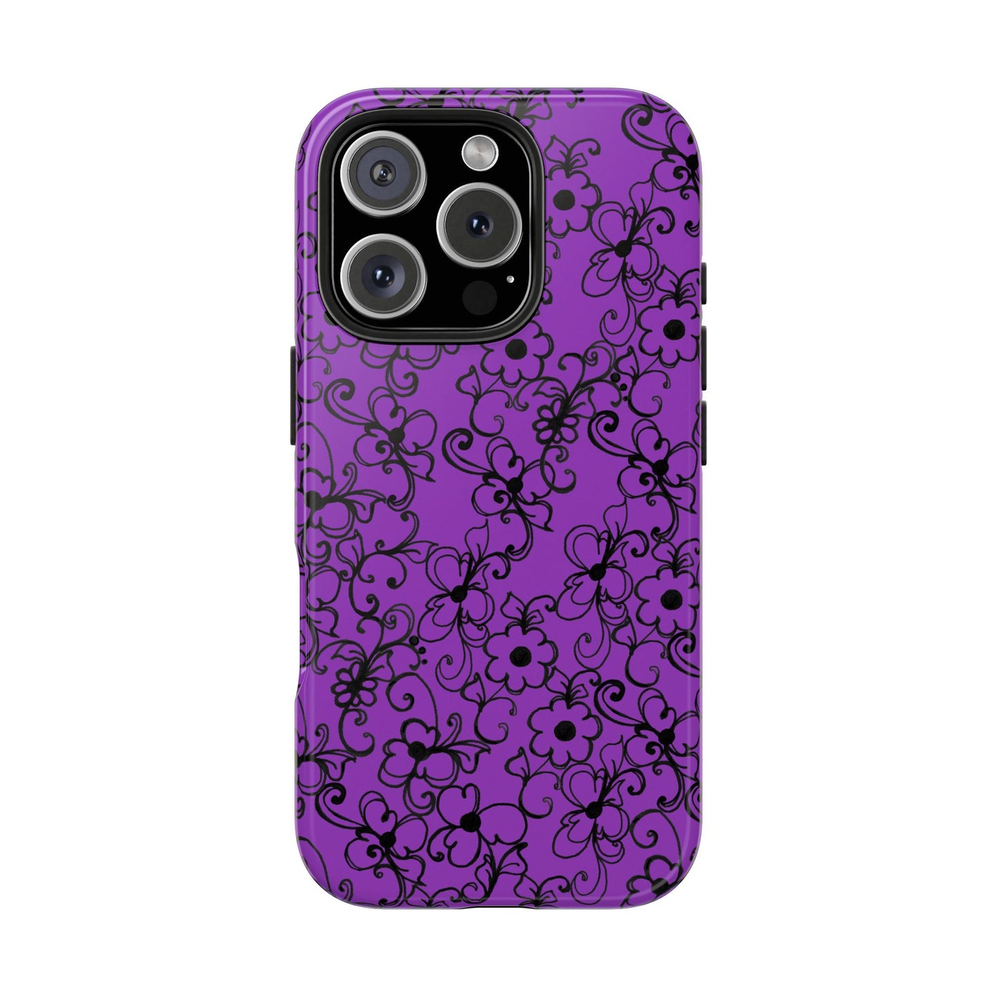 Daisy Jungle Purple Phone Case