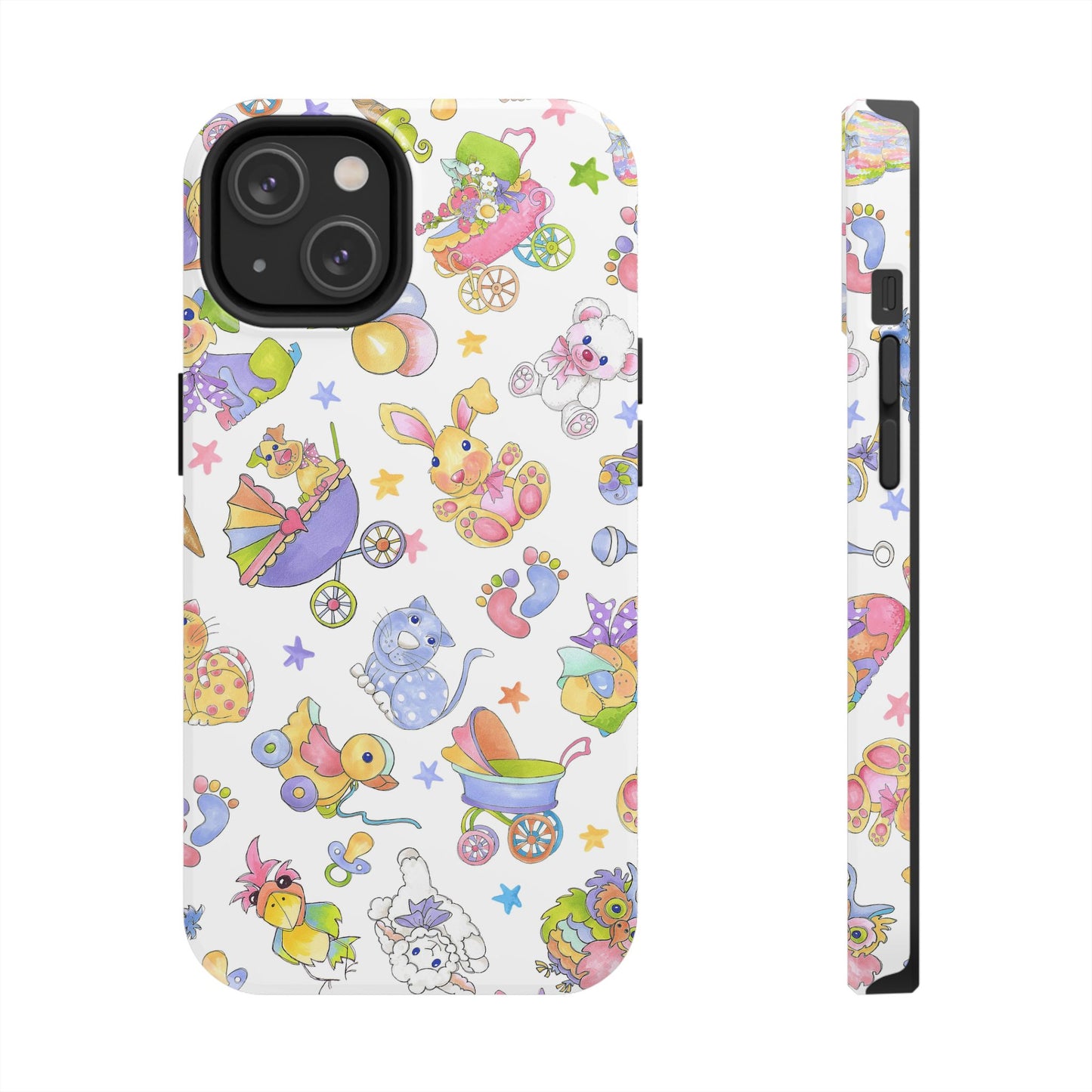 Busy Baby White Phone Case