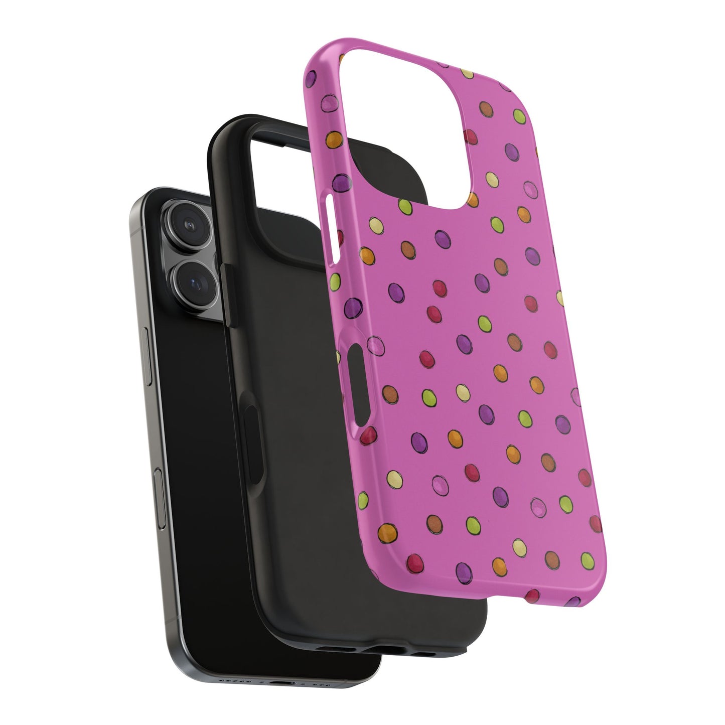 Tea Dot Pink Phone Case