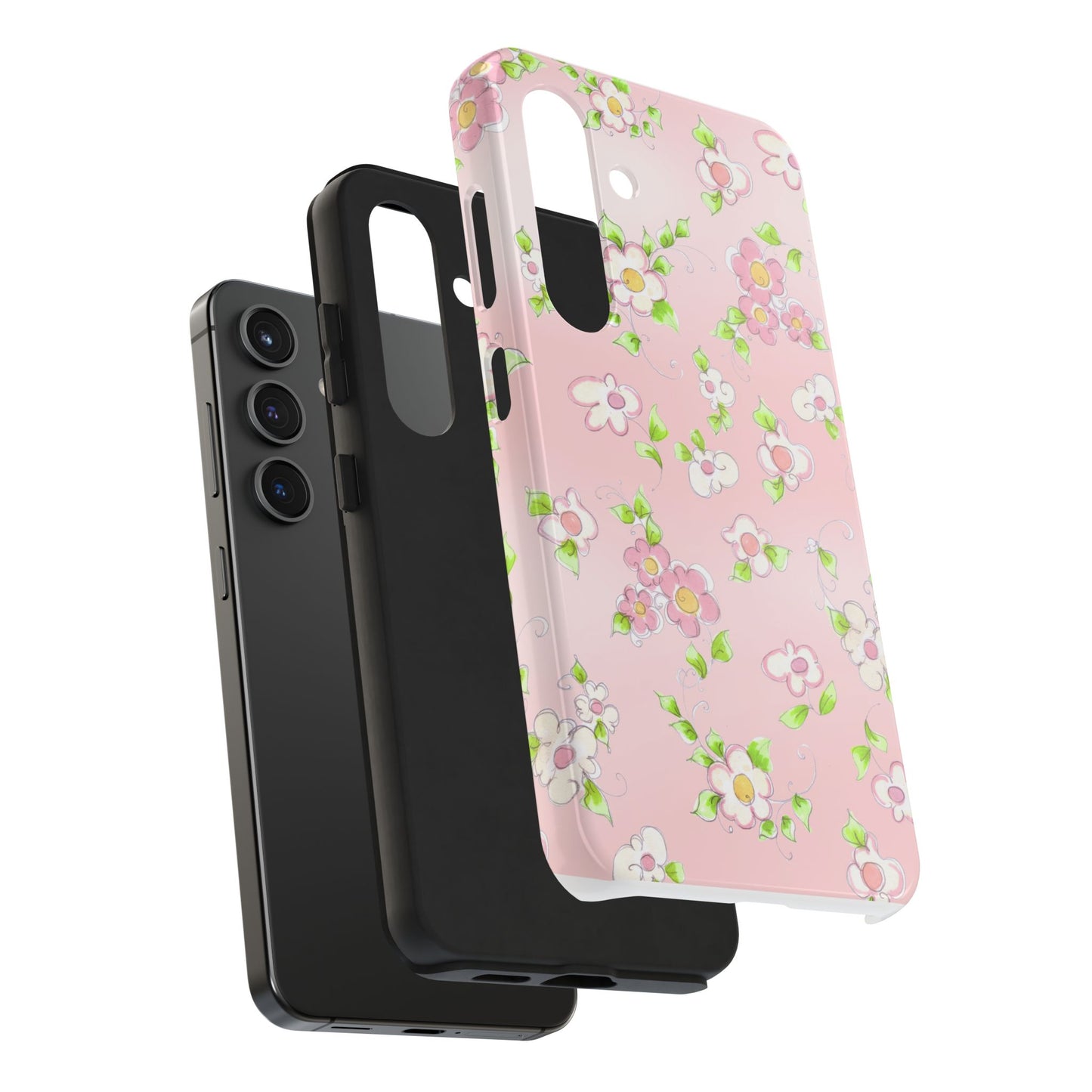 Precious Posies Pink Phone Case