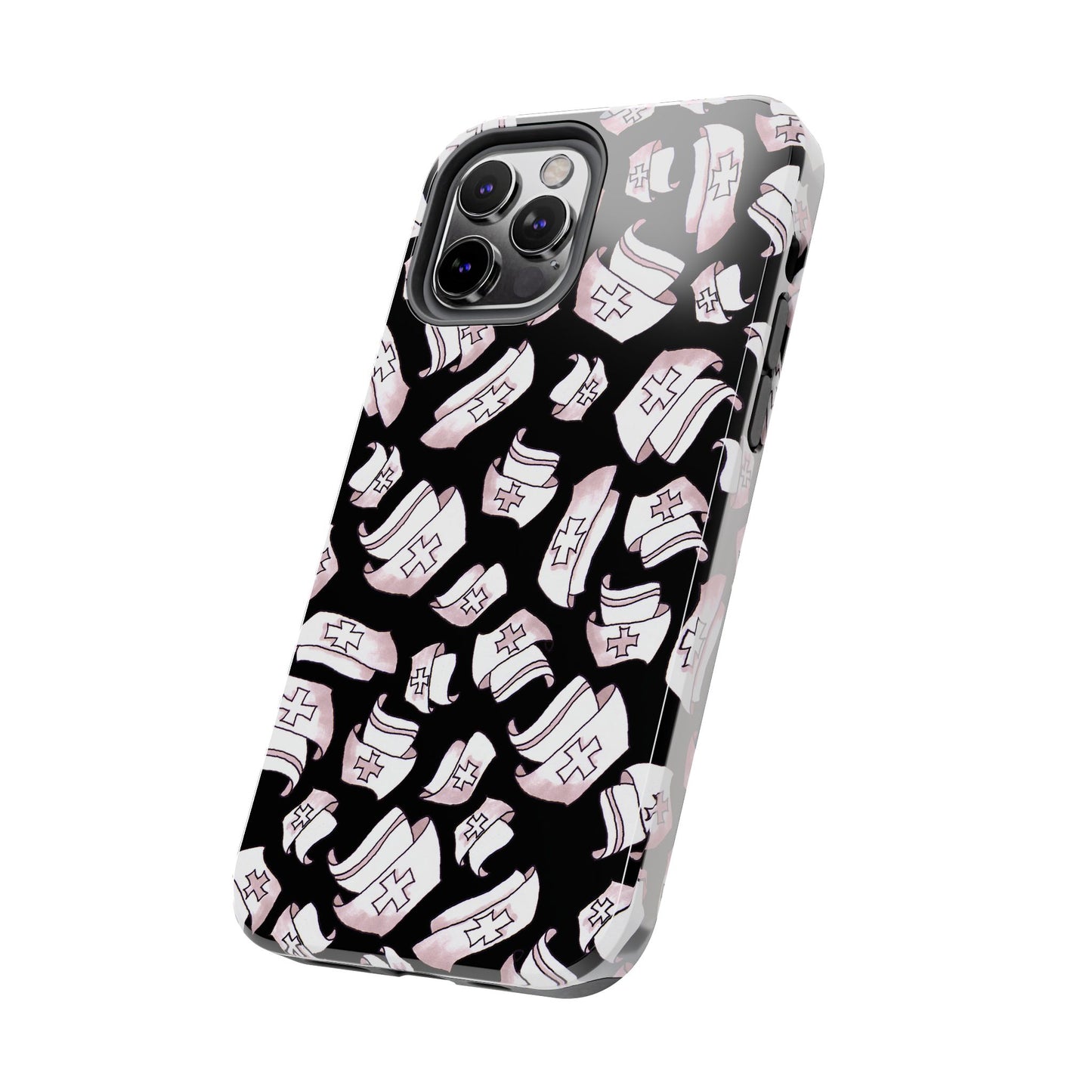 Happy Hats Black Phone Case