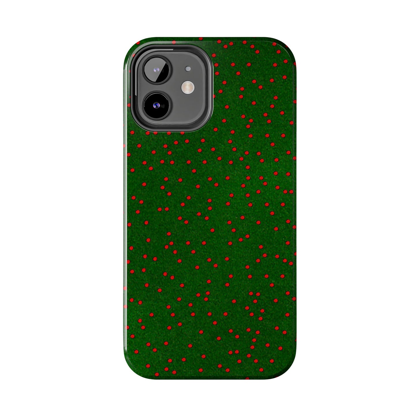 Happy Dots Green / Red Phone Case