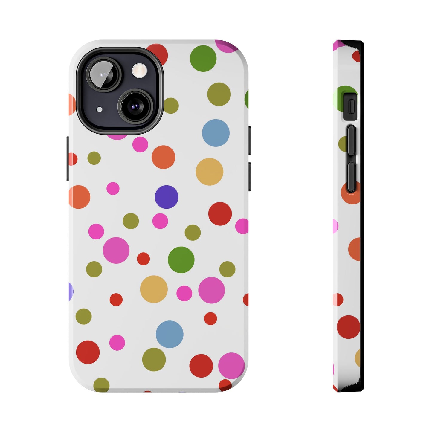 Dot Assortment White Phone Case