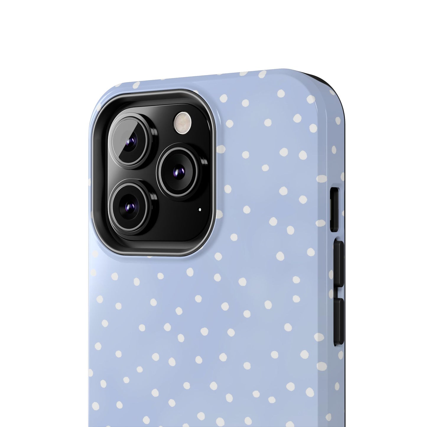 Petite Dots Blue / White Phone Case