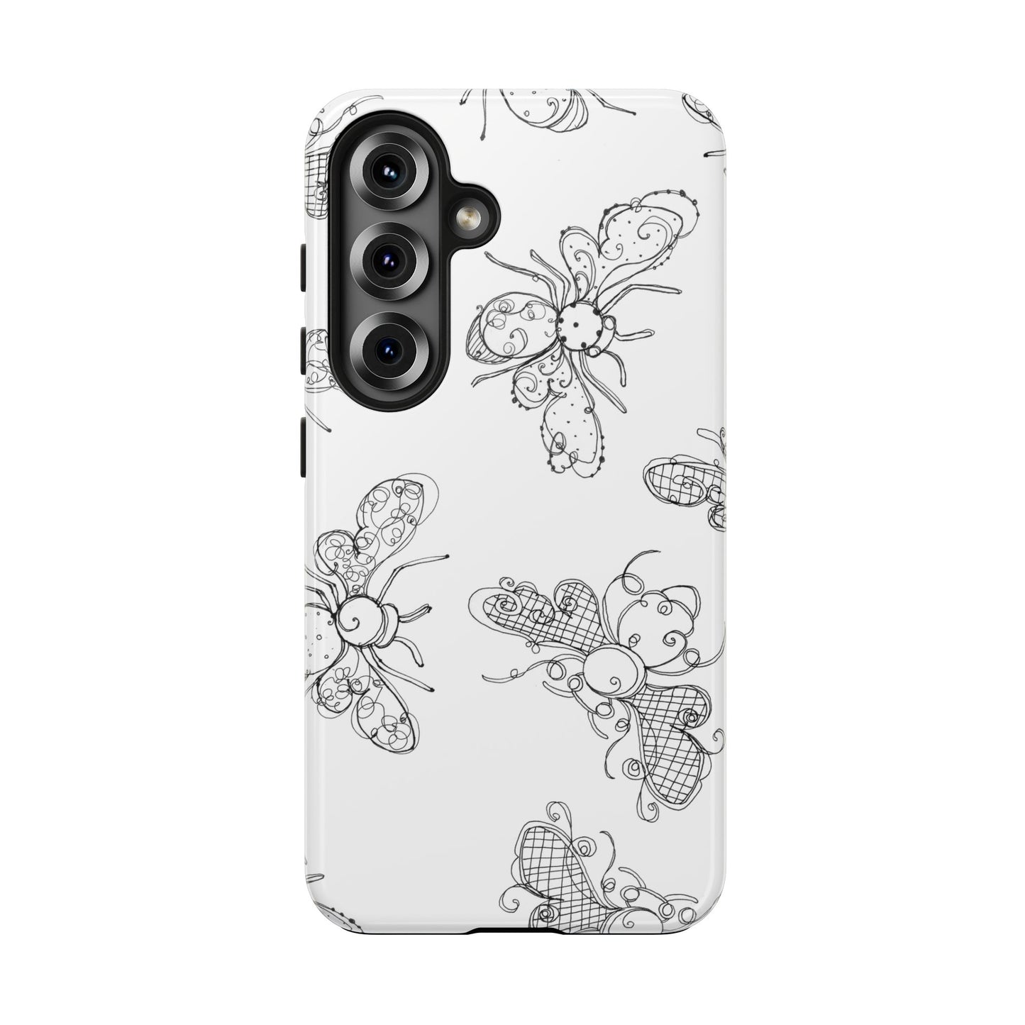 Busy Bees White Phone Case