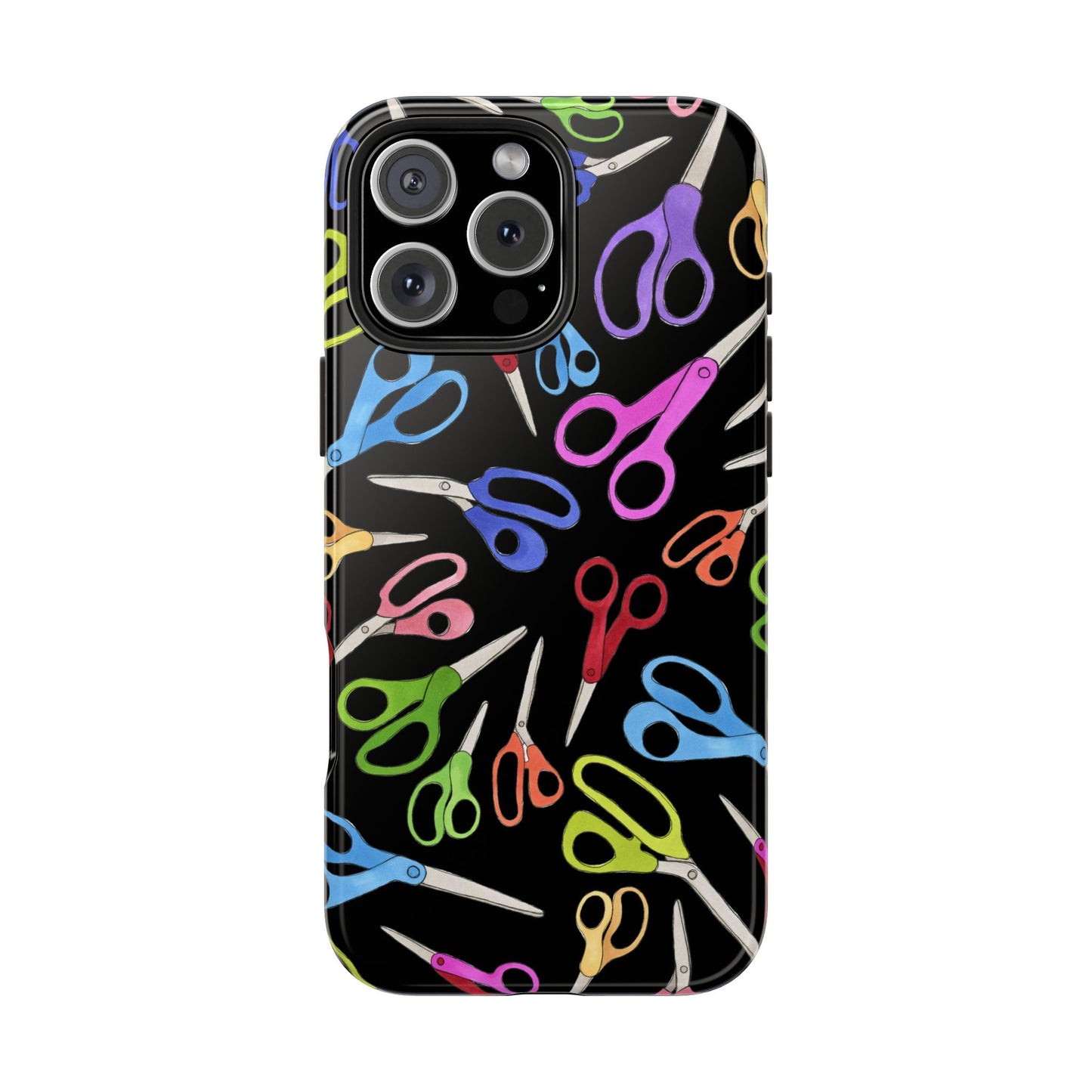 Shear Fun Black Phone Case