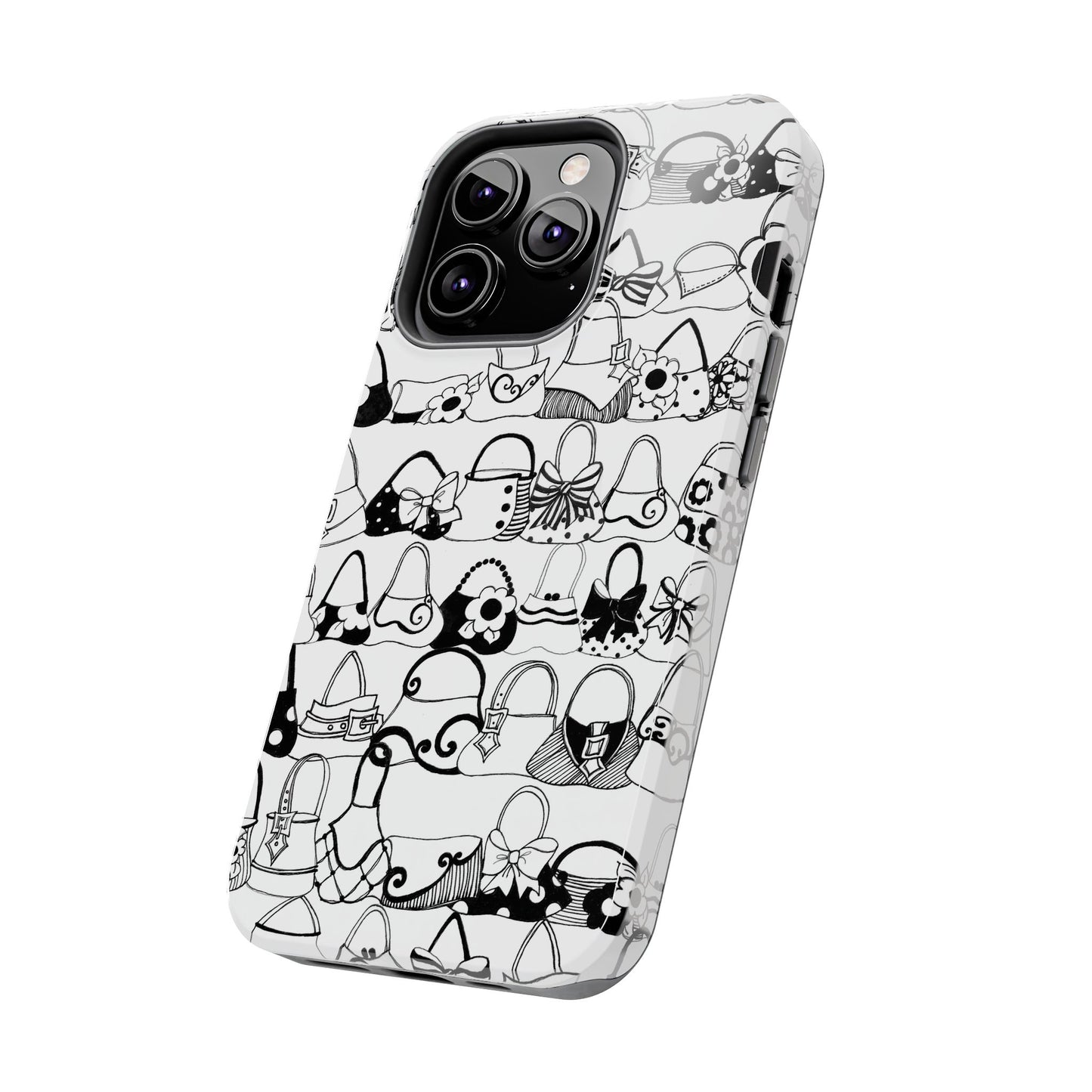 Purse Shelf White Phone Case