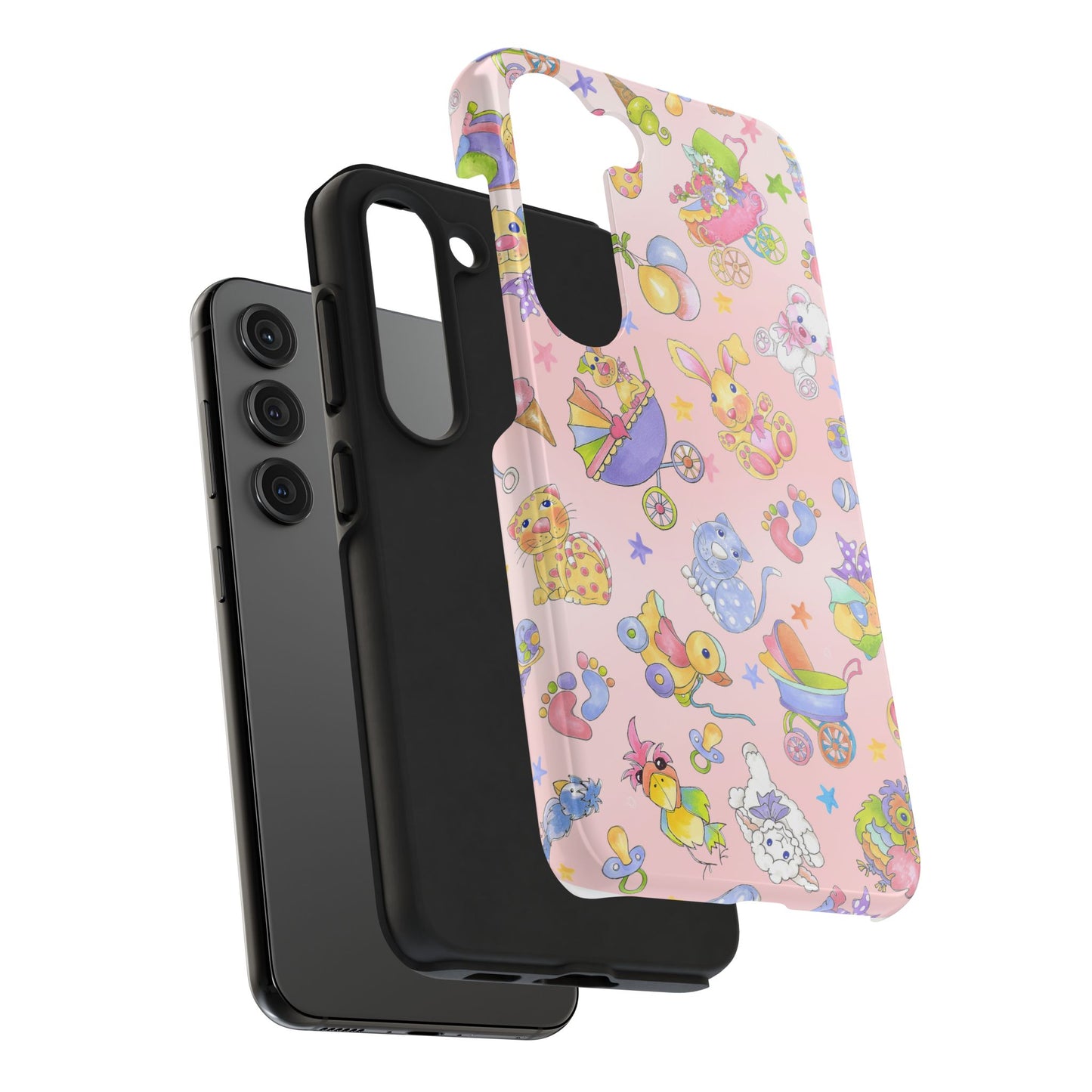 Busy Baby Pink Phone Case
