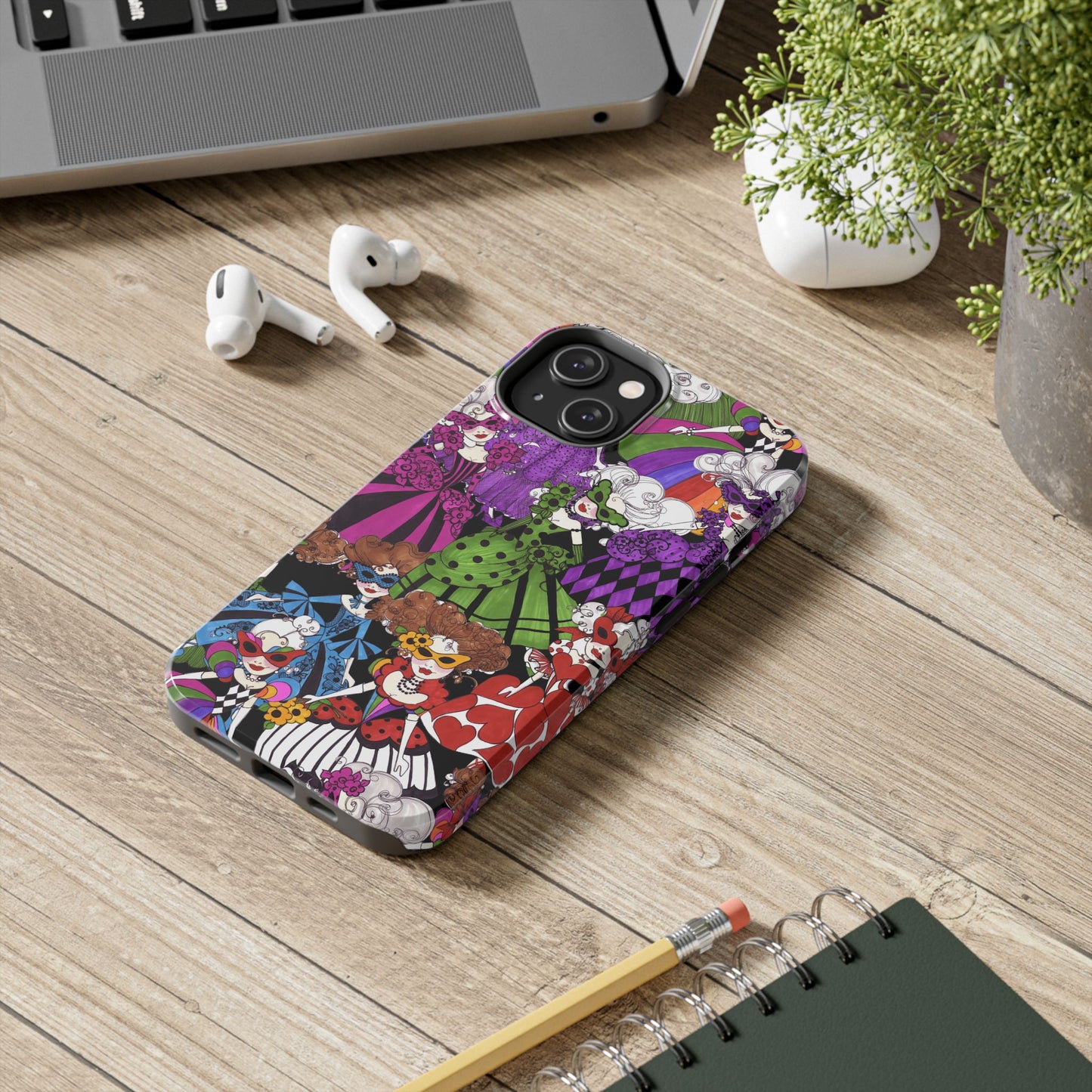 Crowded Dance Floor Black Phone Case