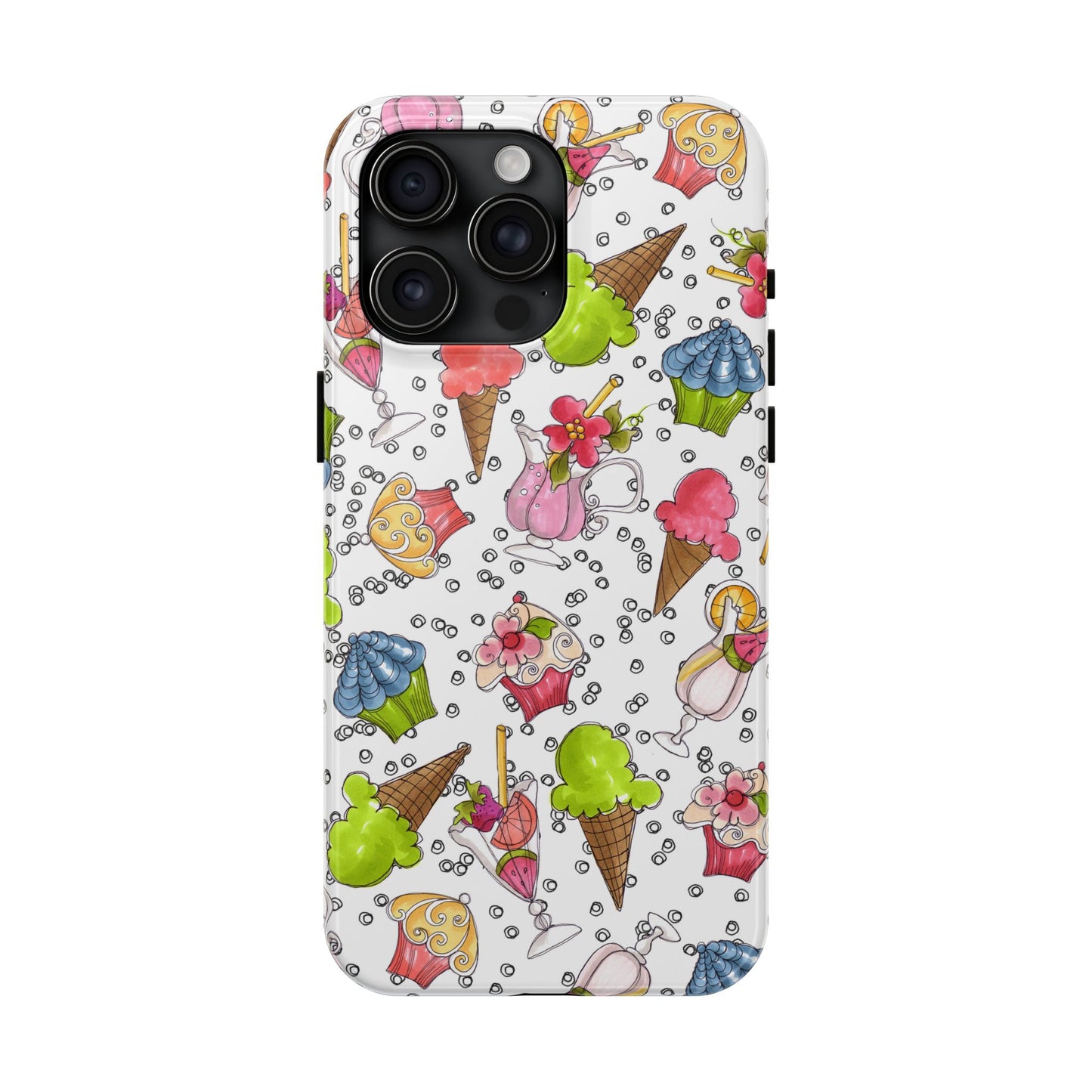 Resort Food White Phone Case