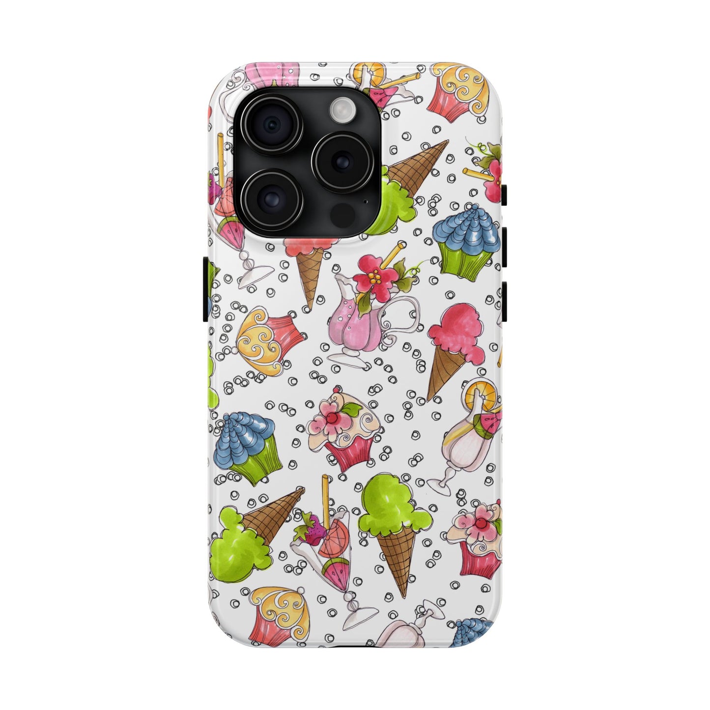 Resort Food White Phone Case