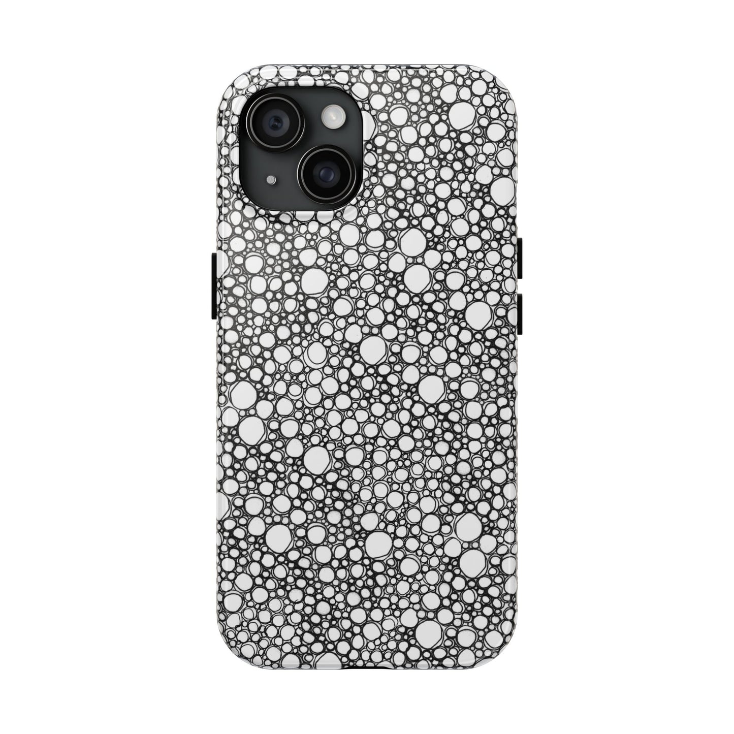 Air Bubbles Black Phone Case