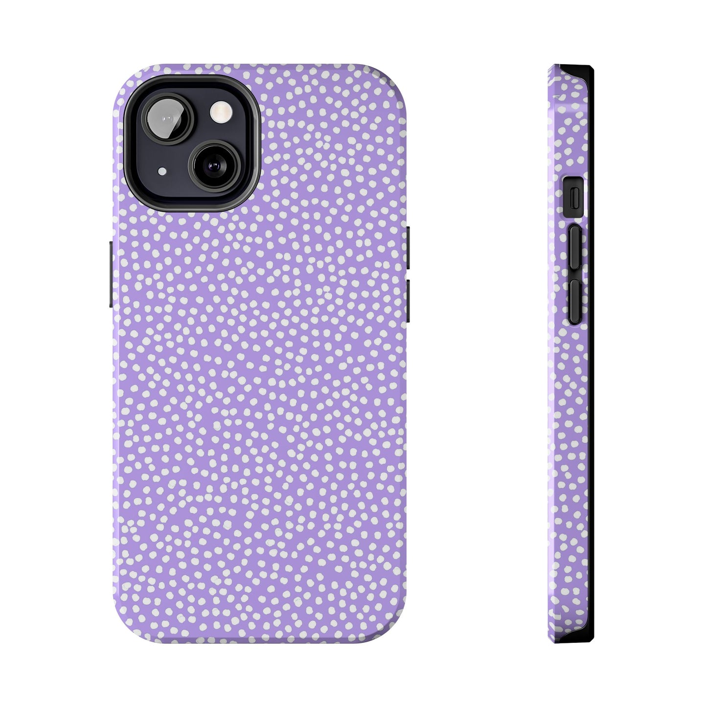 Bitty Dots Lilac / White Phone Case