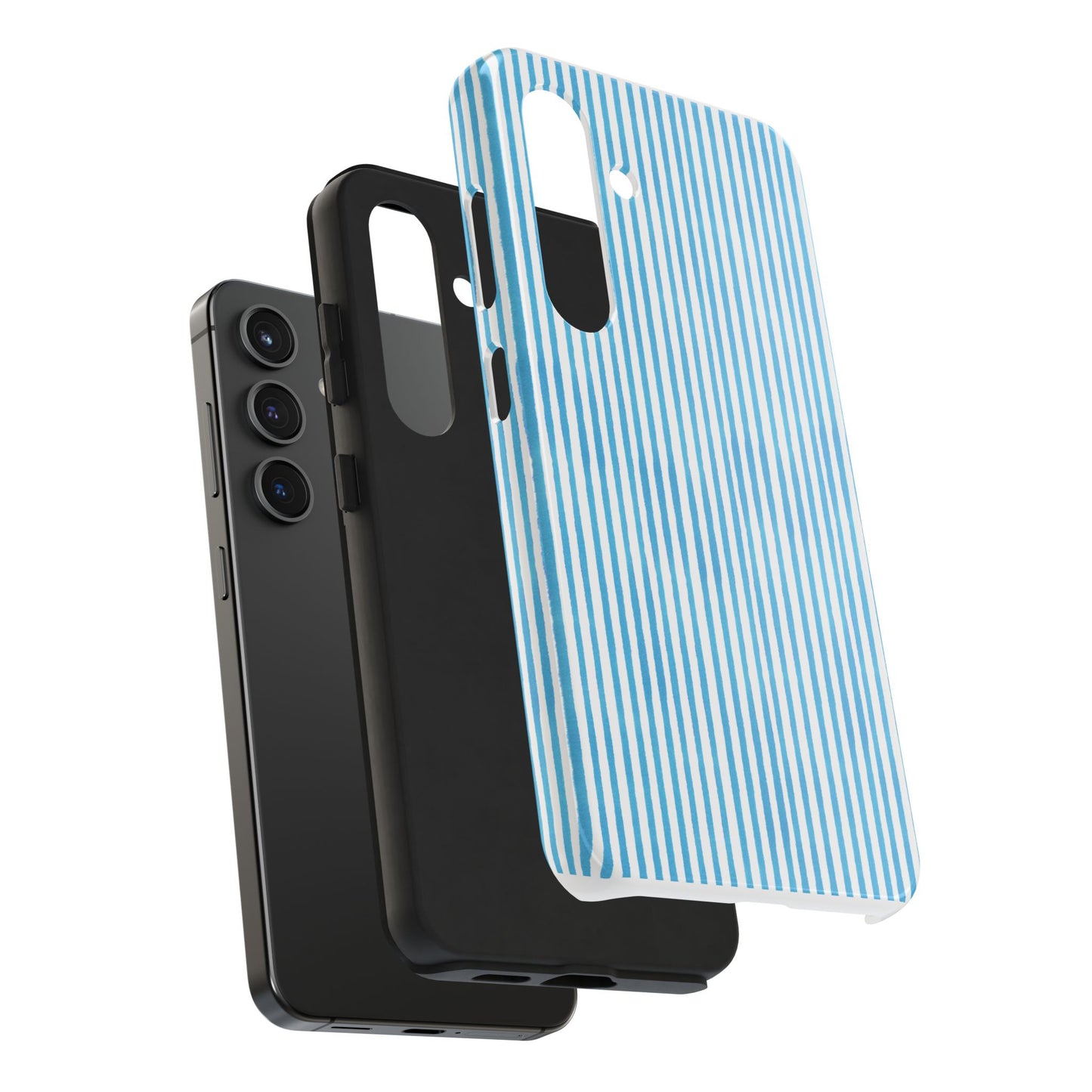 Lazy Stripe Turquoise Phone Case