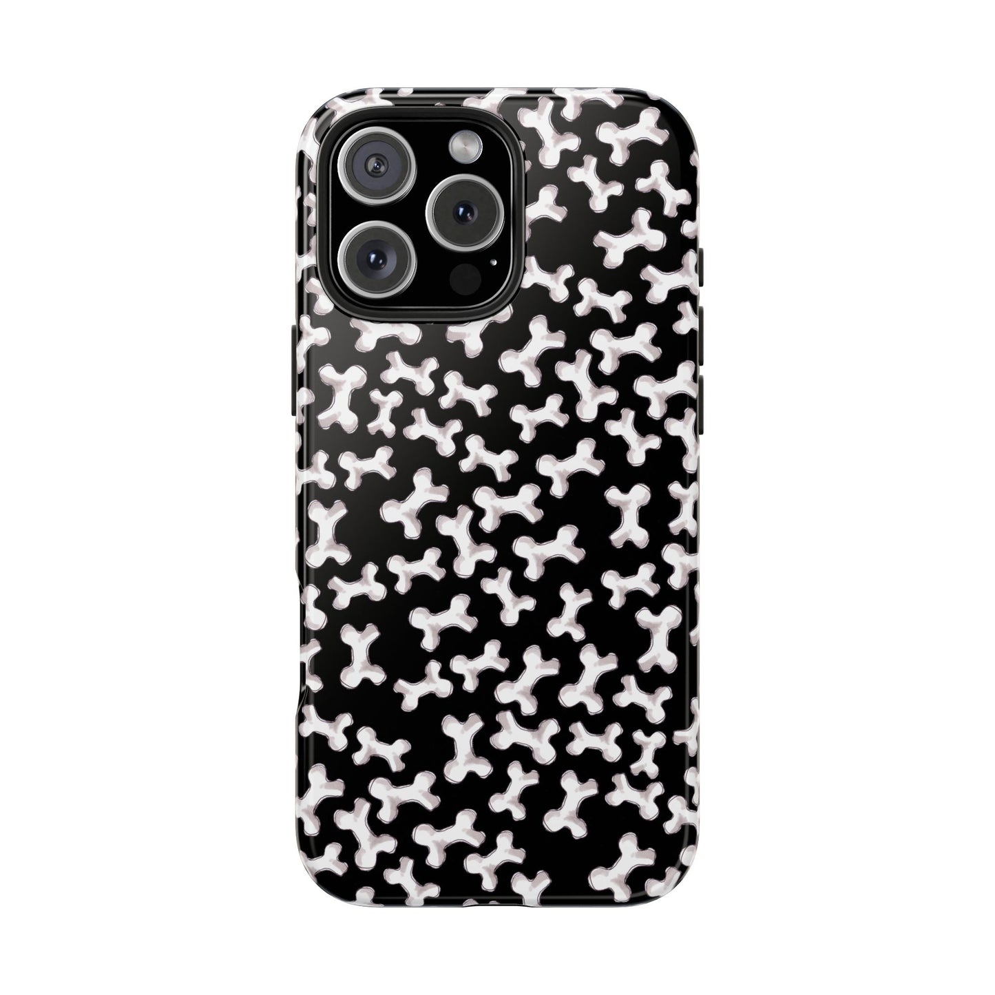 Bones a Lot Black Phone Case