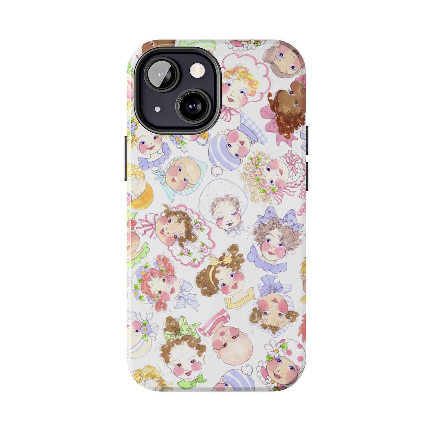 Baby Face Fling White Phone Case